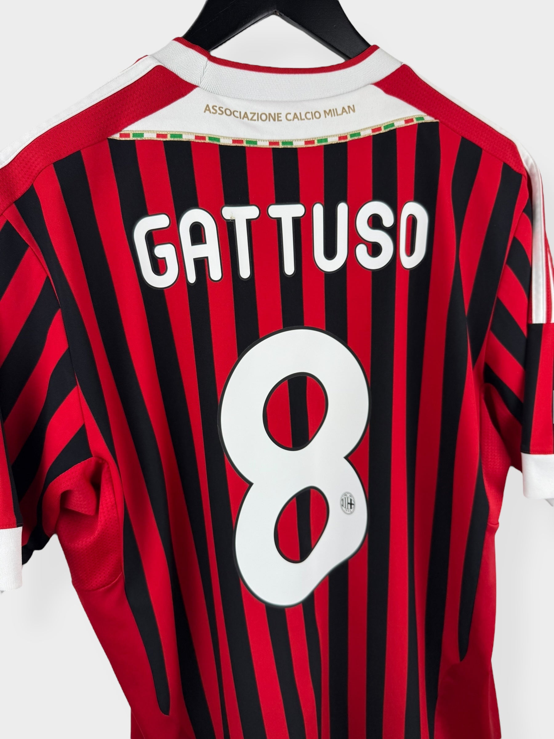 2011-12 AC MILAN THUISSHIRT GATTUSO #8 L