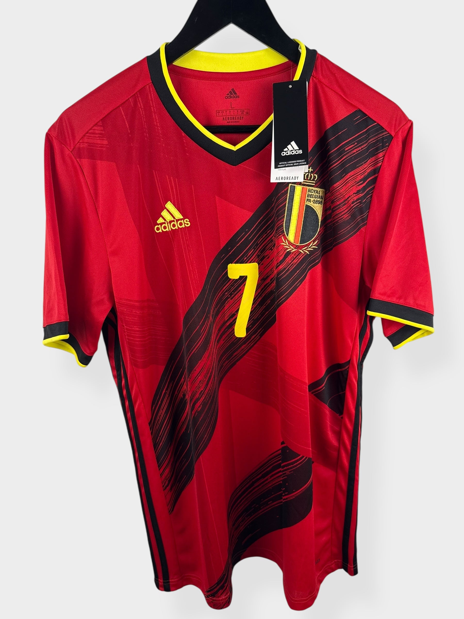 2020-21 BELGIEN HEIMTRIKOT DE BRUYNE #7 L