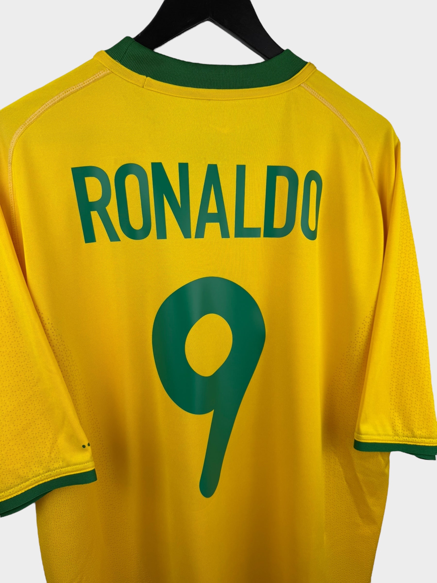 2000-02 BRAZIL THUISSHIRT RONALDO #9 XL