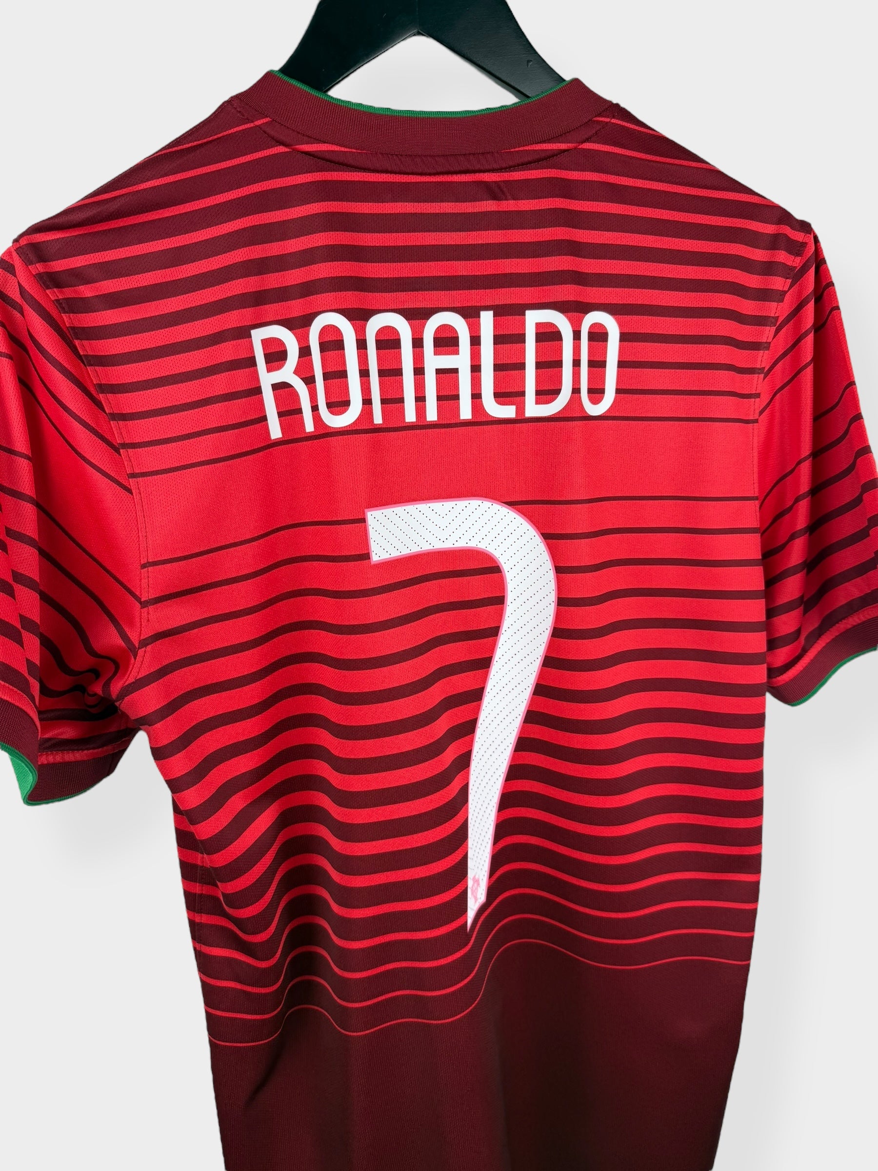 2014-15 PORTUGAL HOME SHIRT RONALDO #7 S