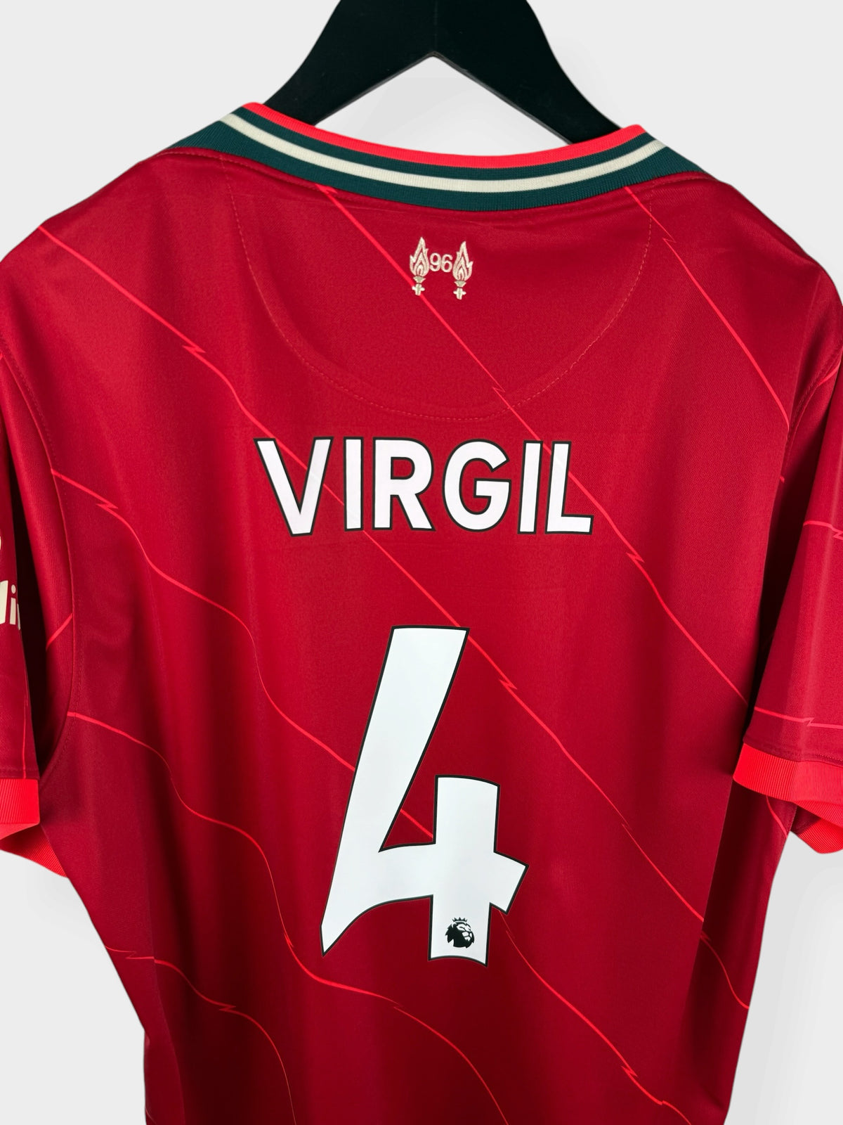 2021-22 LIVERPOOL HOME SHIRT VIRGIL #4 XL - Authentic Football Club