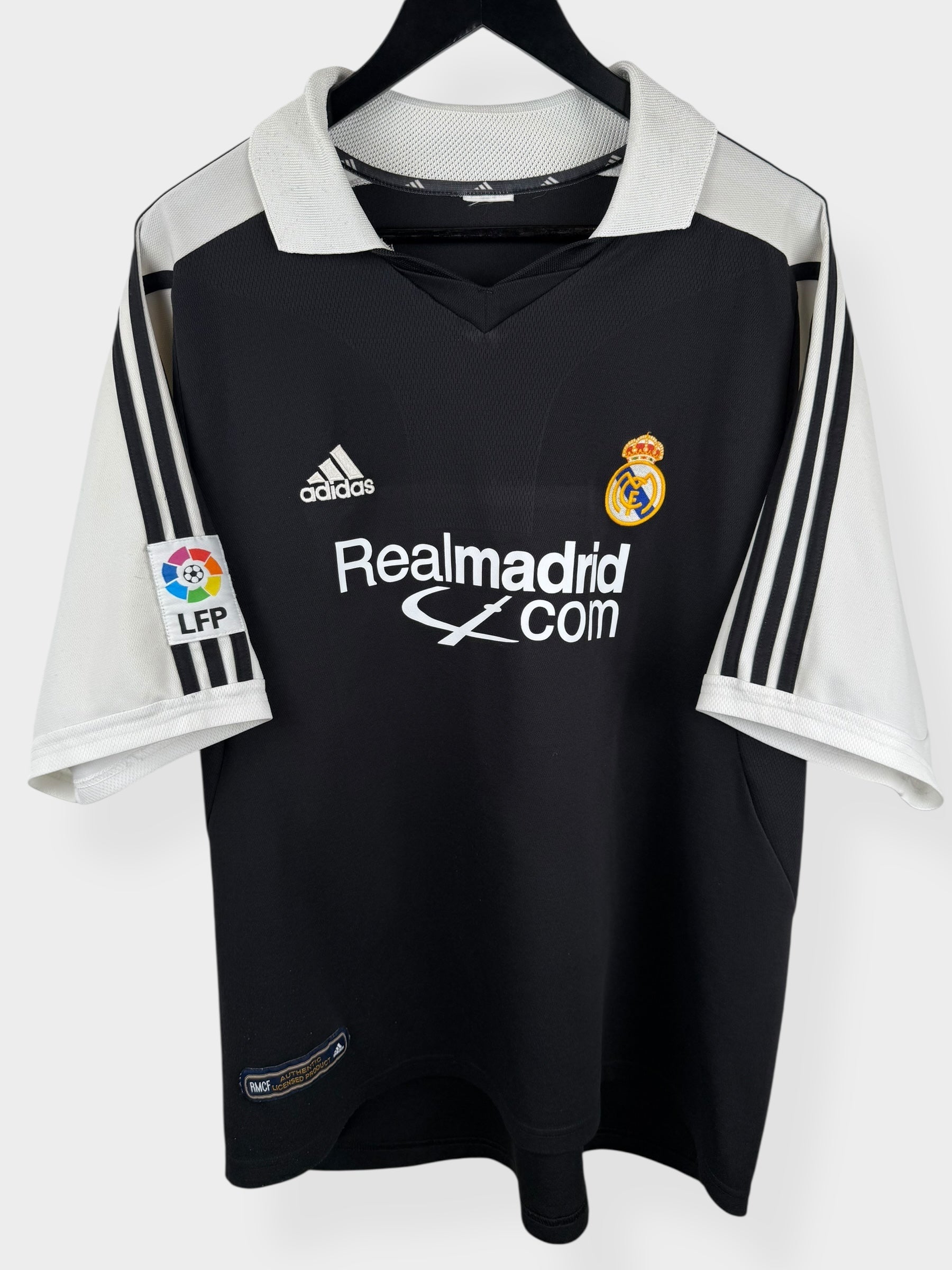2001-02 REAL MADRID AWAY SHIRT ZIDANE #5 L - 695851