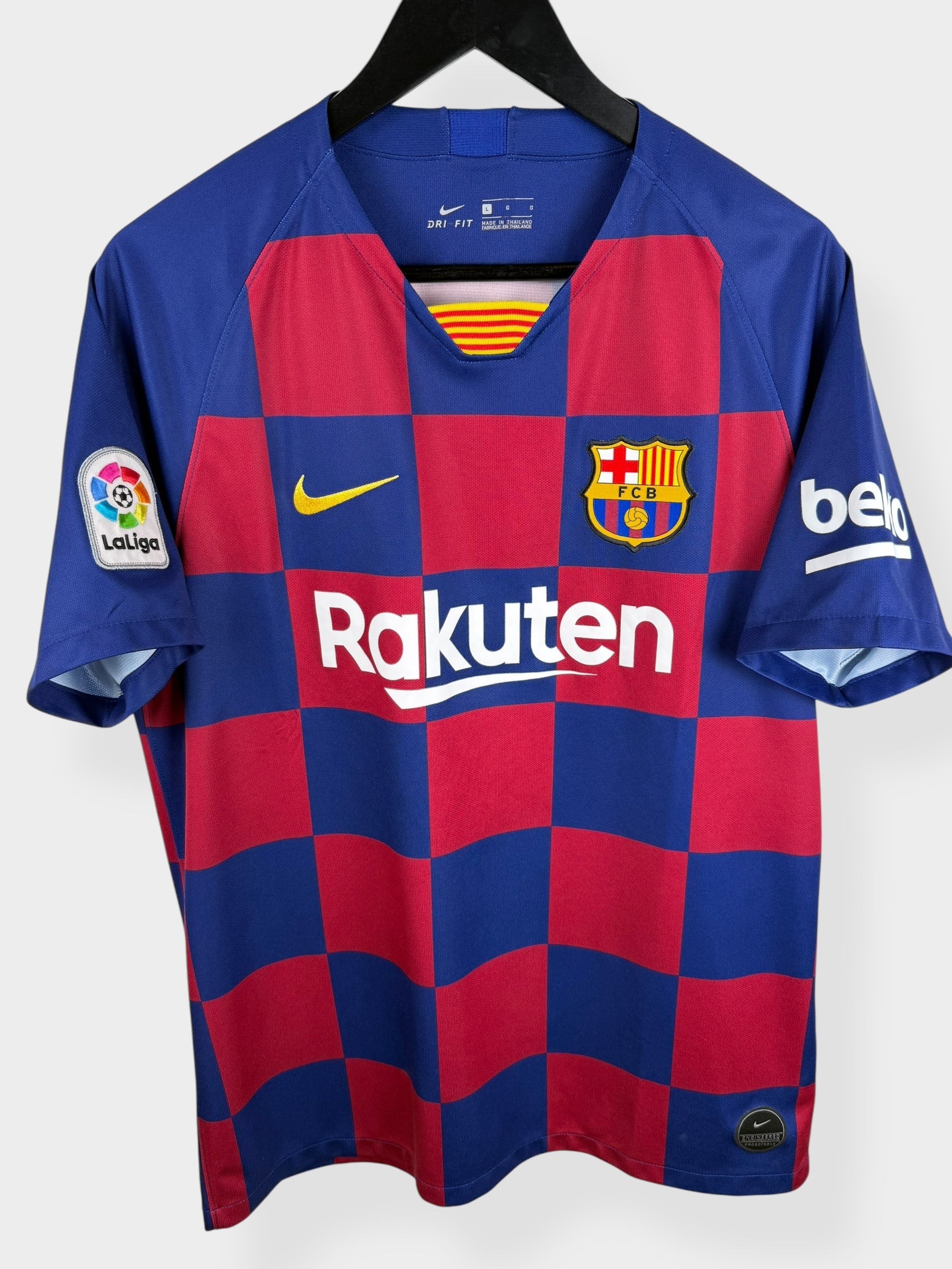 2019-20 BARCELONA HOME SHIRT MESSI #10 L