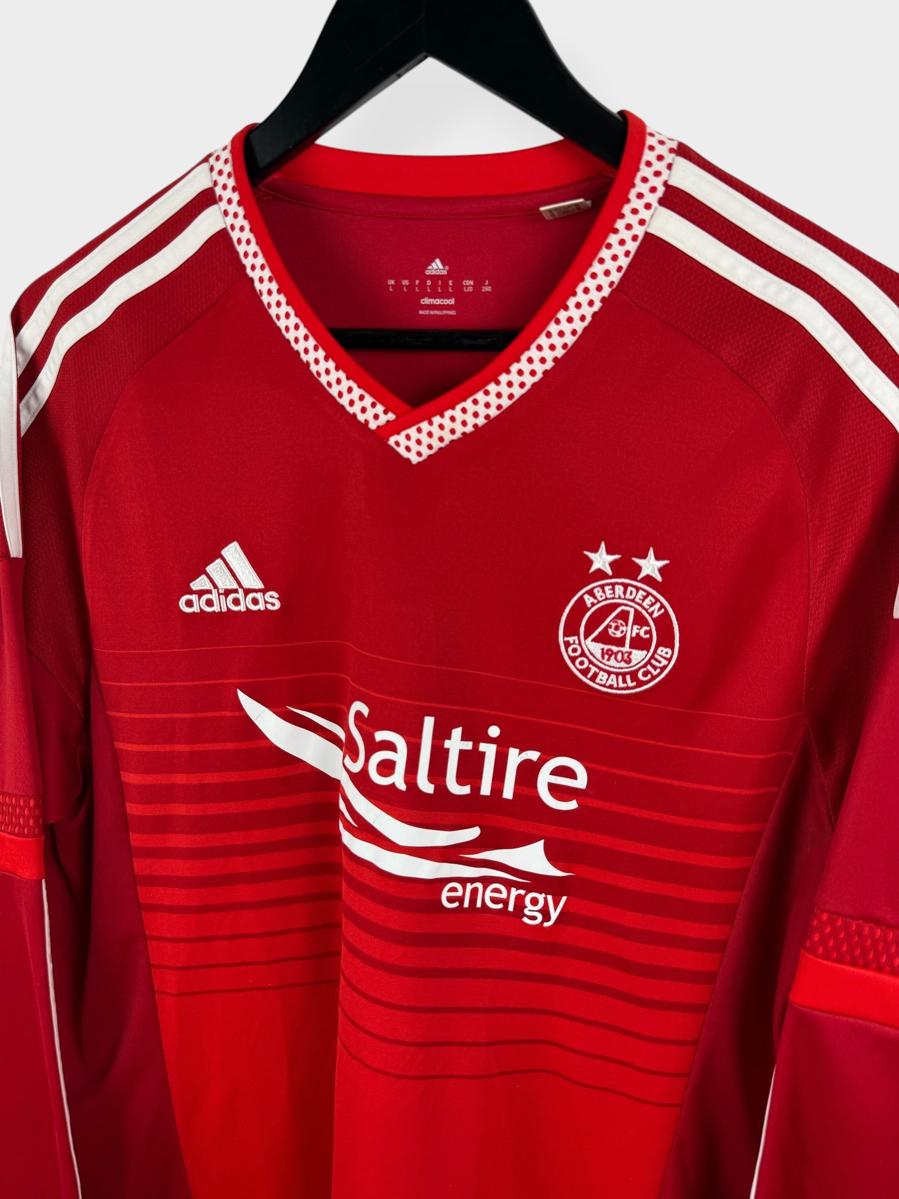 2015-16 ABERDEEN HOME SHIRT LS L