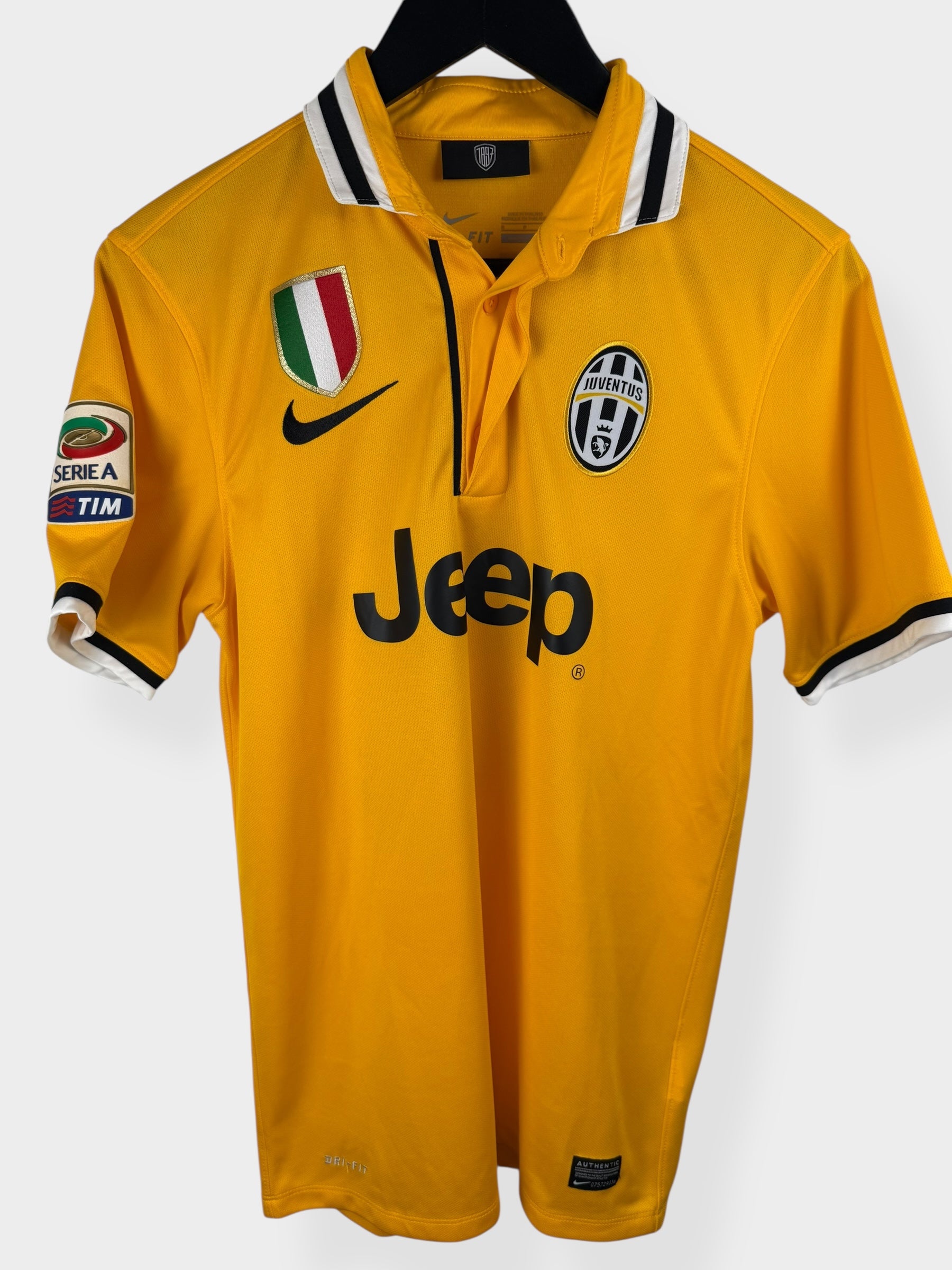 2013-14 JUVENTUS AWAY SHIRT TEVEZ #10 S