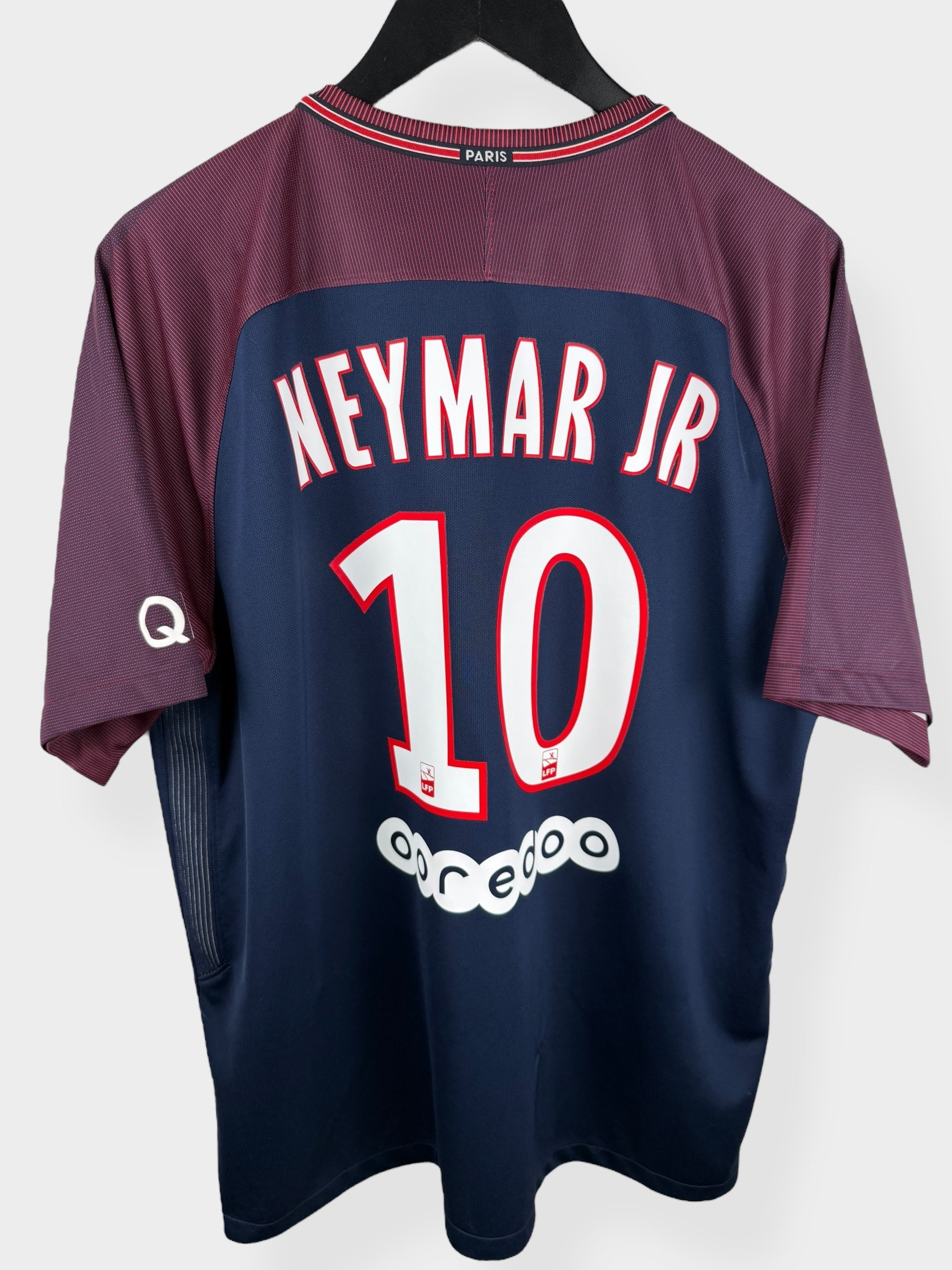 2017-18 PARIS-SAINT GERMAIN HOME SHIRT NEYMAR JR #10 XL - Authentic Football Club