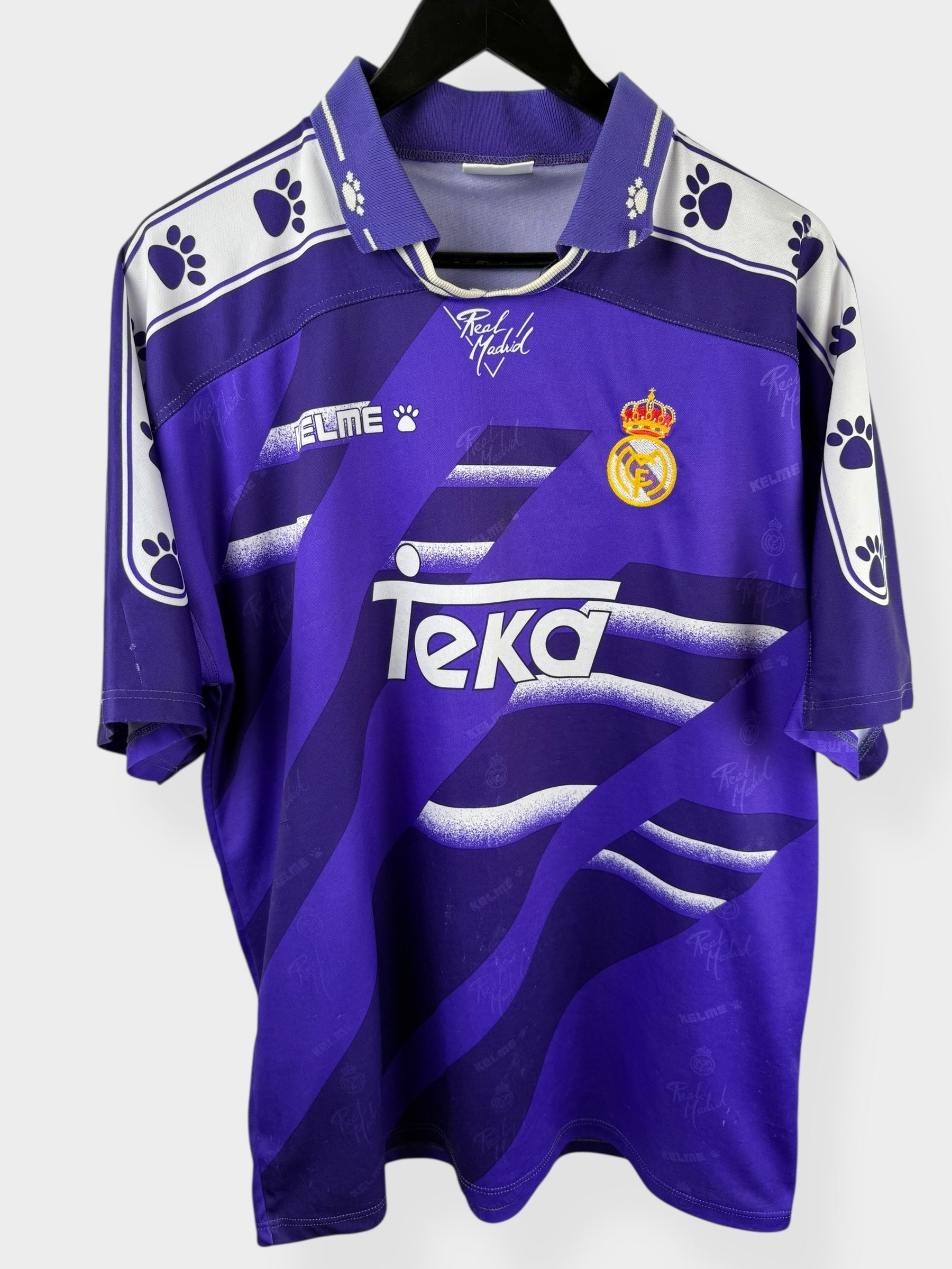 1994-96 REAL MADRID AWAY SHIRT XL