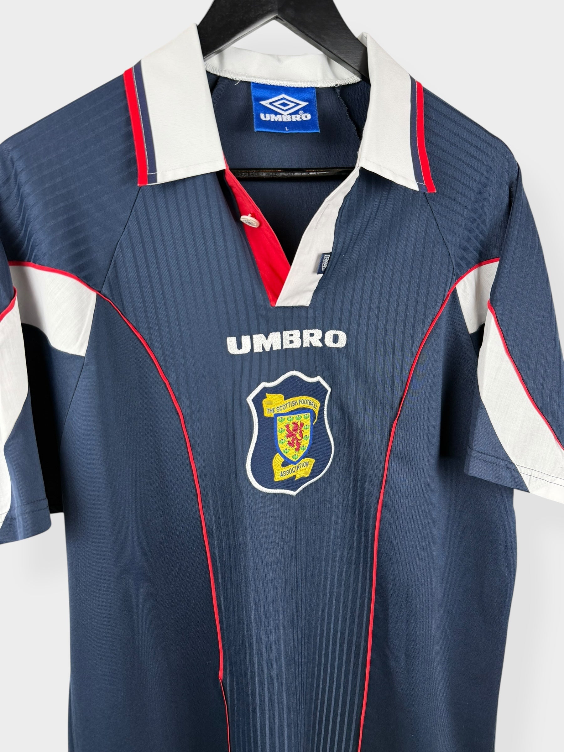 1996-1998 SCOTLAND HOME SHIRT L