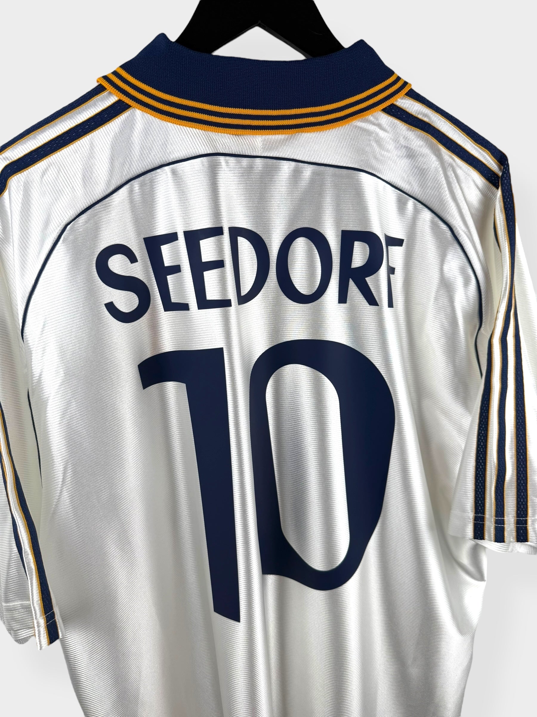 1998-00 REAL MADRID HOME SHIRT SEEDORF #10 XL