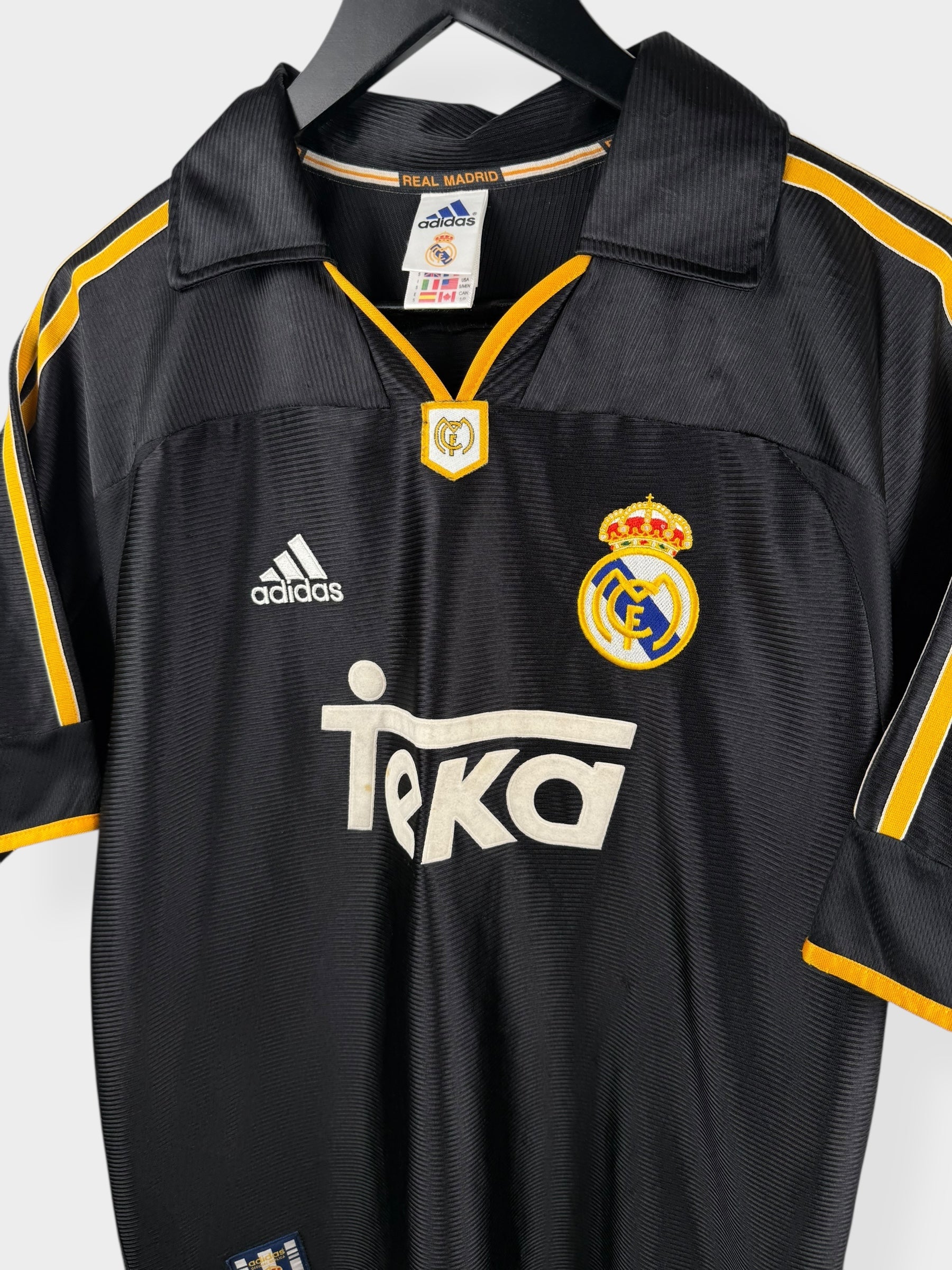 1999-00 REAL MADRID AWAY SHIRT RAUL #7 S - 627114