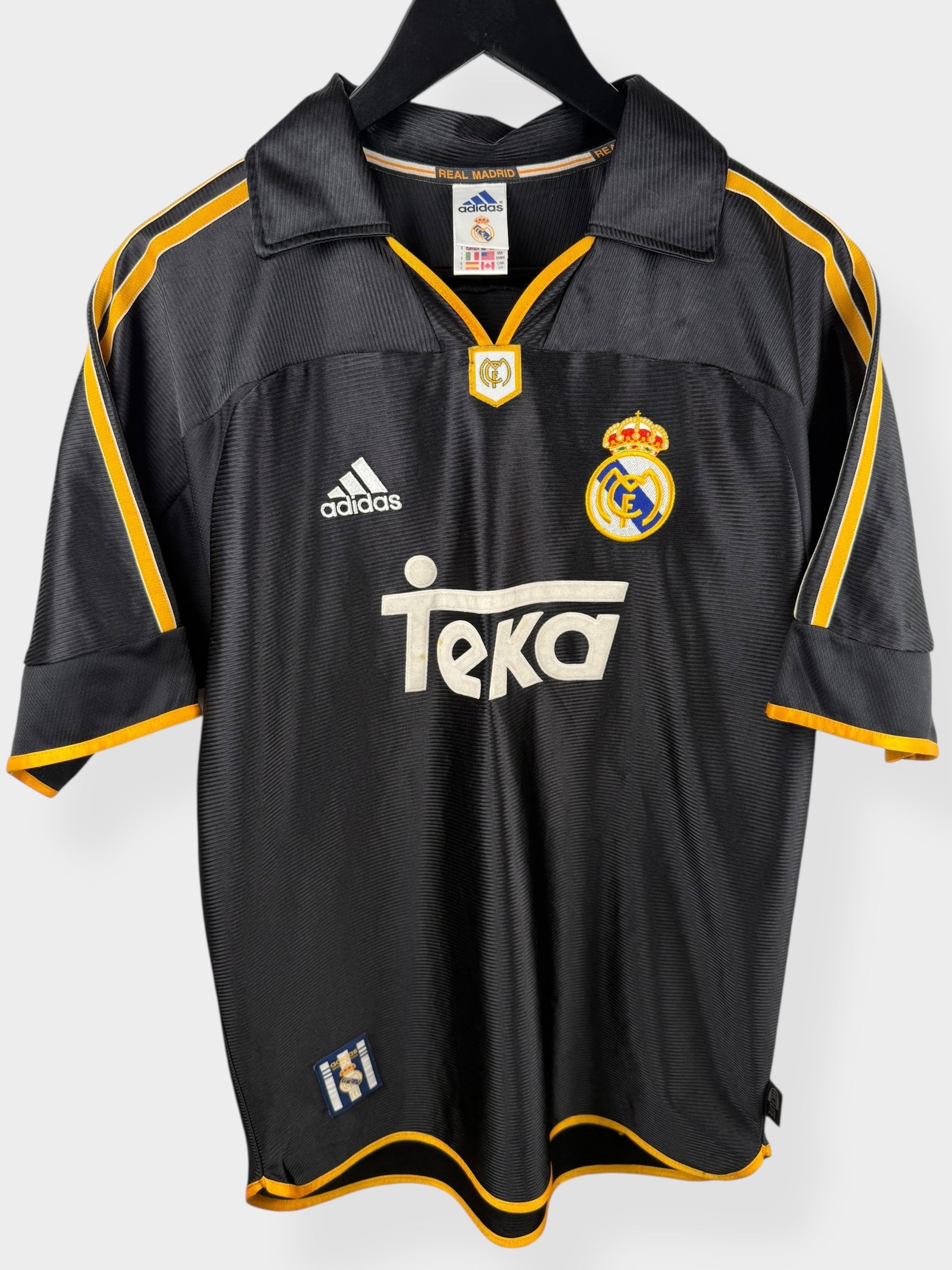 1999-00 REAL MADRID AWAY SHIRT RAUL #7 S - 627114