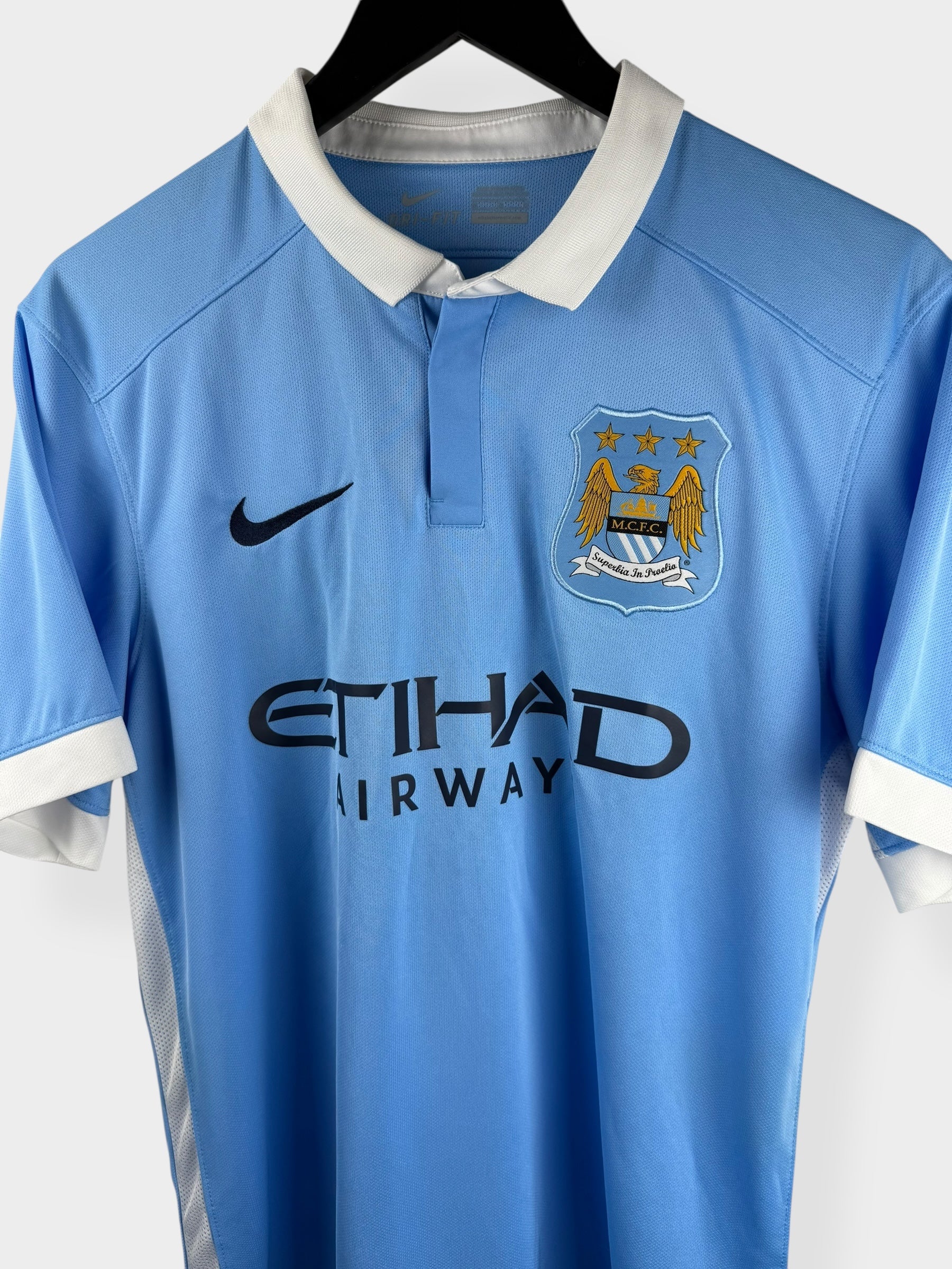 2015-16 MANCHESTER CITY HOME SHIRT DE BRUYNE #17 M