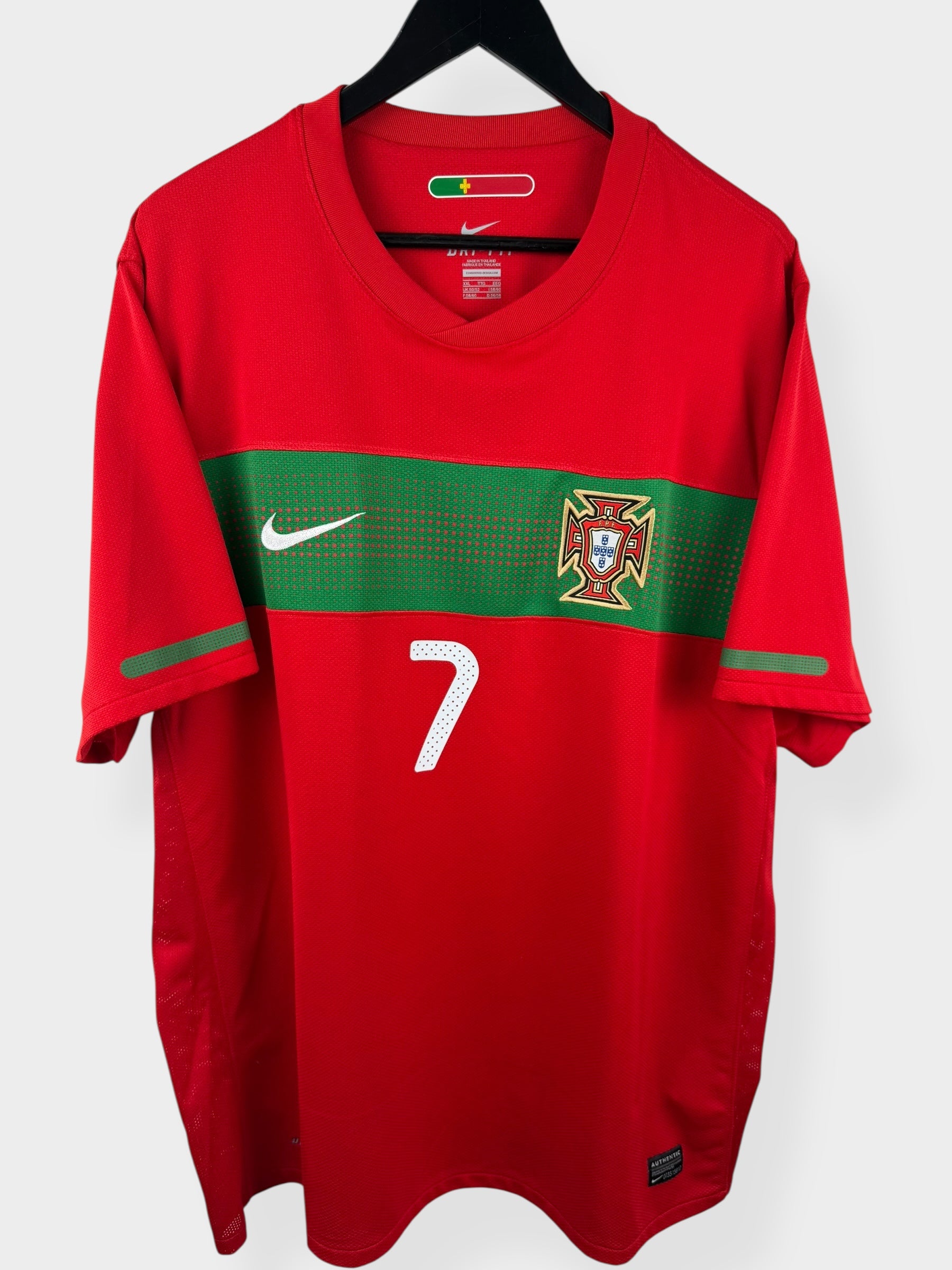 2010-11 PORTUGAL THUISSHIRT RONALDO #7 XXL
