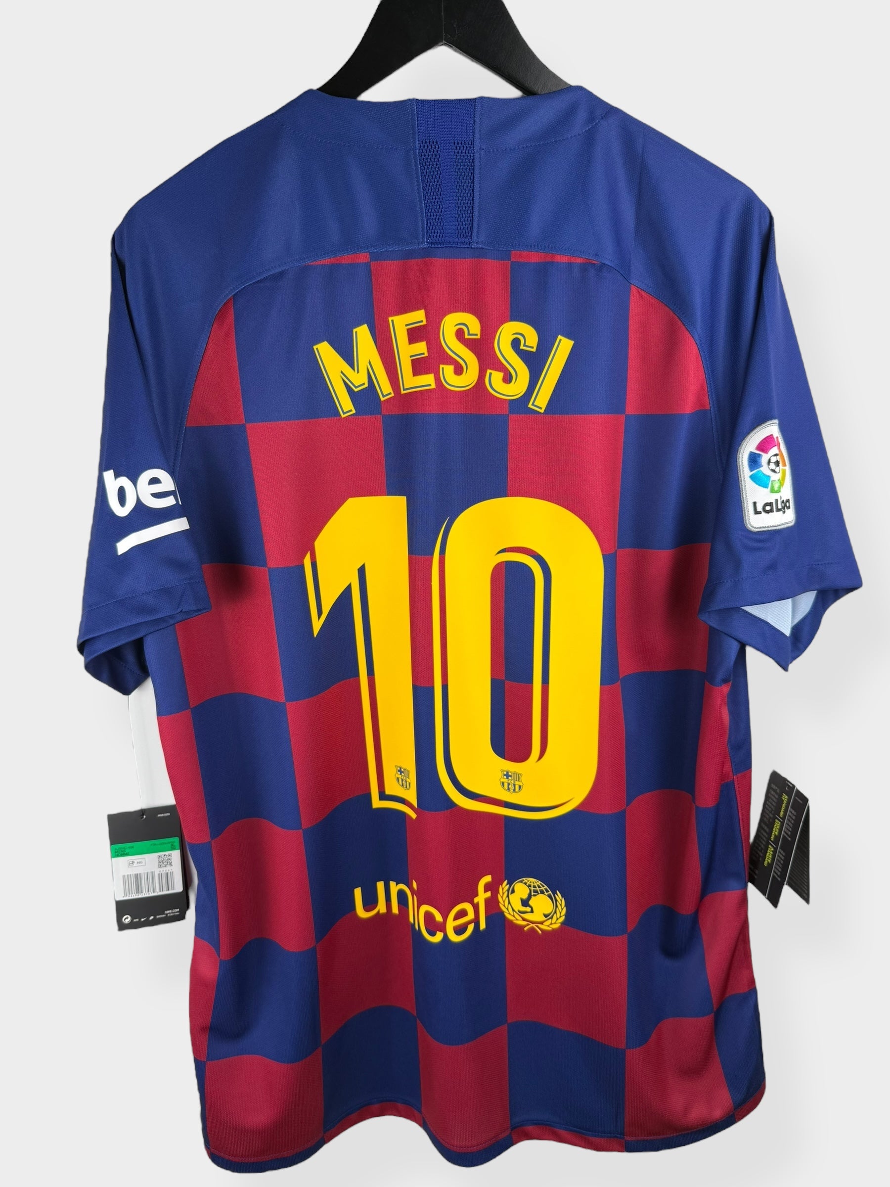 2019-20 BARCELONA HOME SHIRT MESSI #10 XL