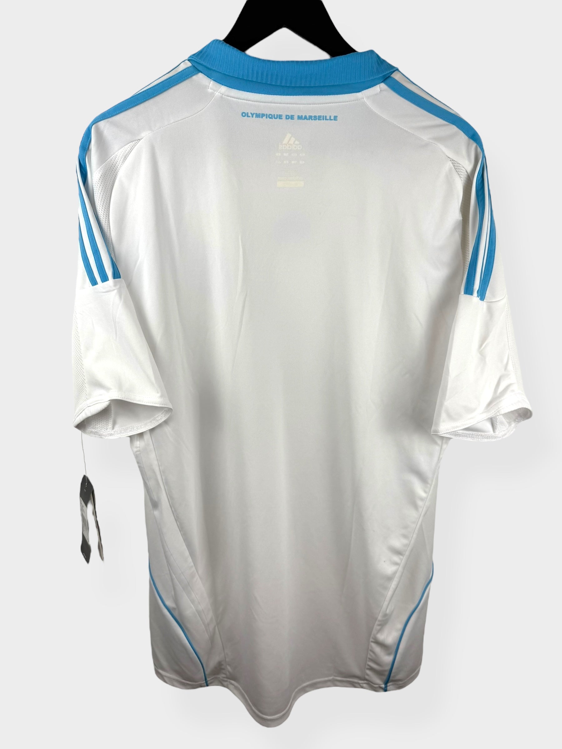 2008-09 OLYMPIQUE MARSEILLE HOME SHIRT L - Authentic Football Club
