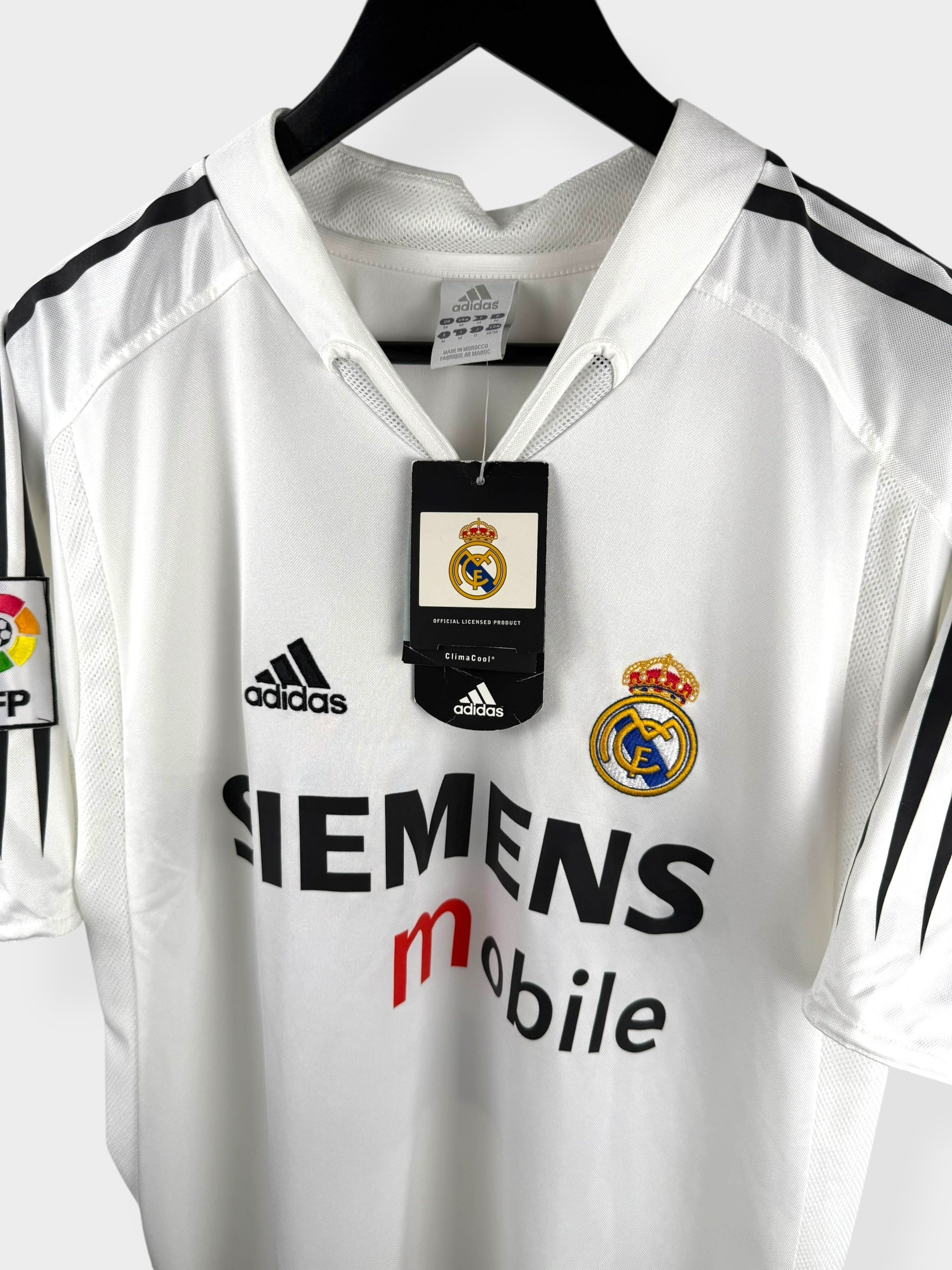 2004-05 REAL MADRID HOME SHIRT BECKHAM #23 M - Authentic Football Club