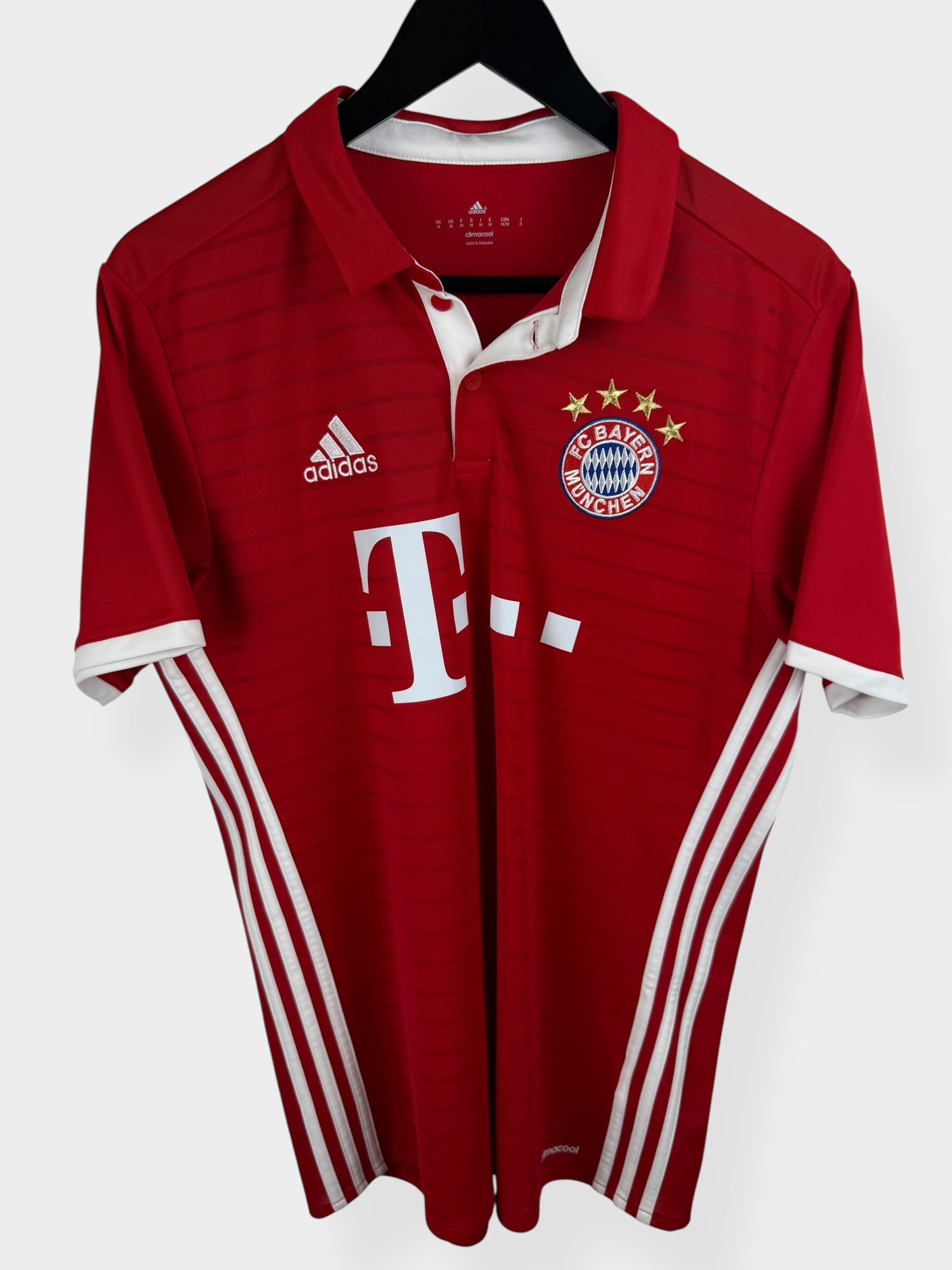 2016-17 BAYERN MUNICH HOME SHIRT RIBERY #7 M