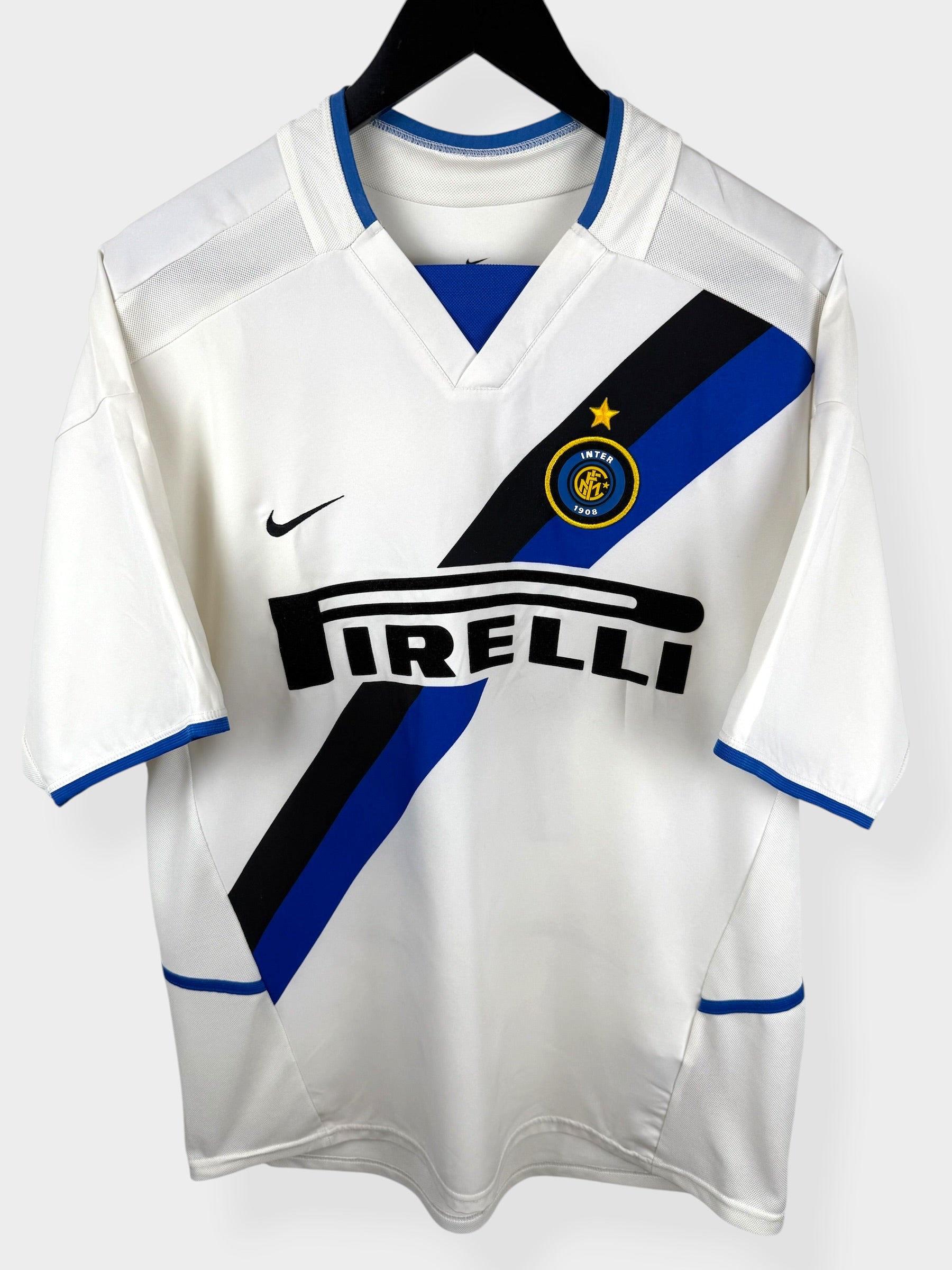 2002-03 INTER MILAN AWAY SHIRT ADRIANO #10 M