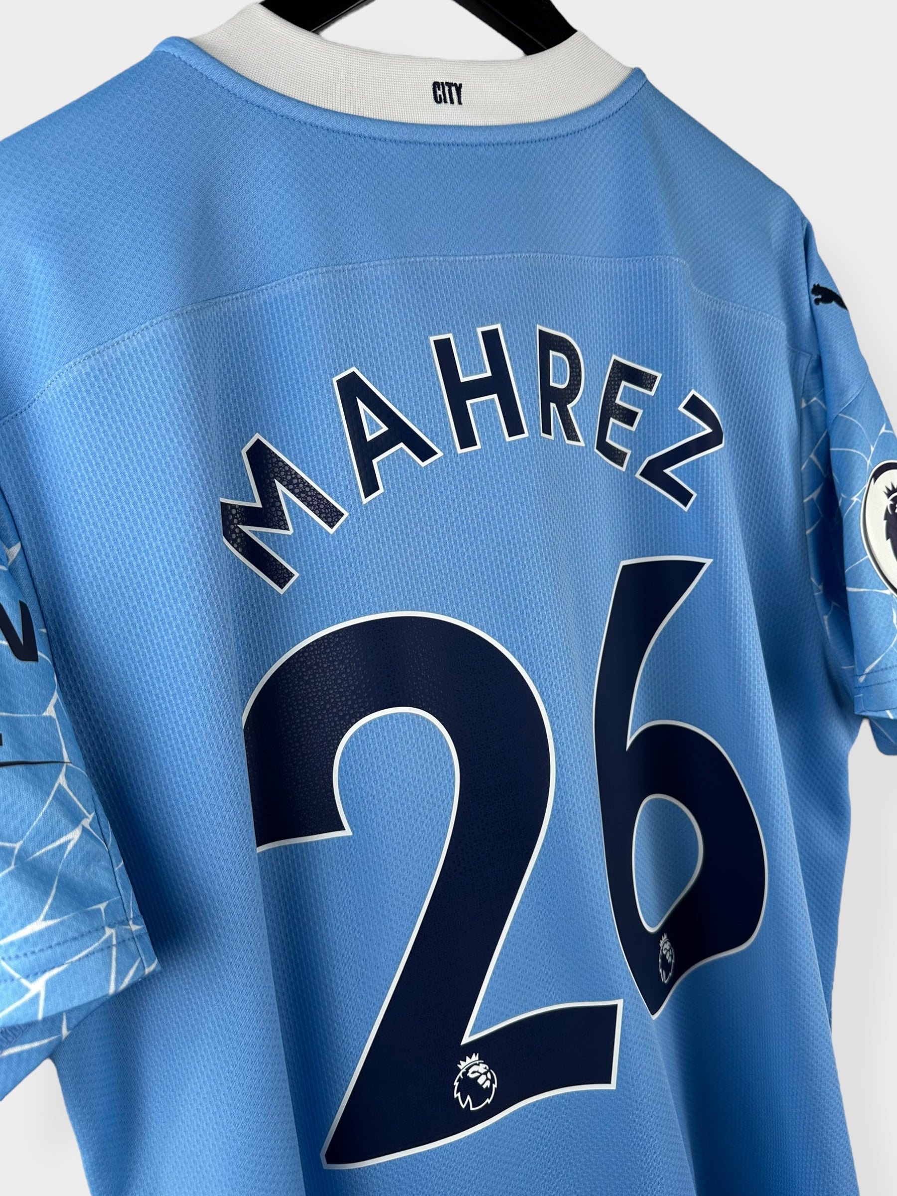 2020-21 MANCHESTER CITY HOME SHIRT MAHREZ #26 XL