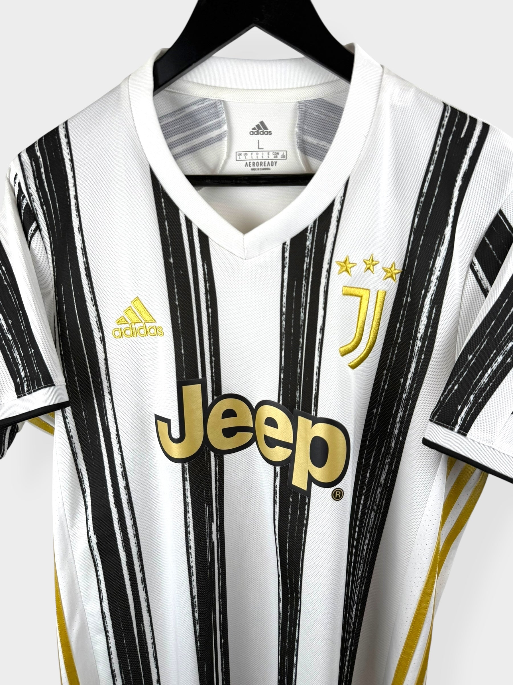2020-21 JUVENTUS HOME SHIRT RONALDO #7 L