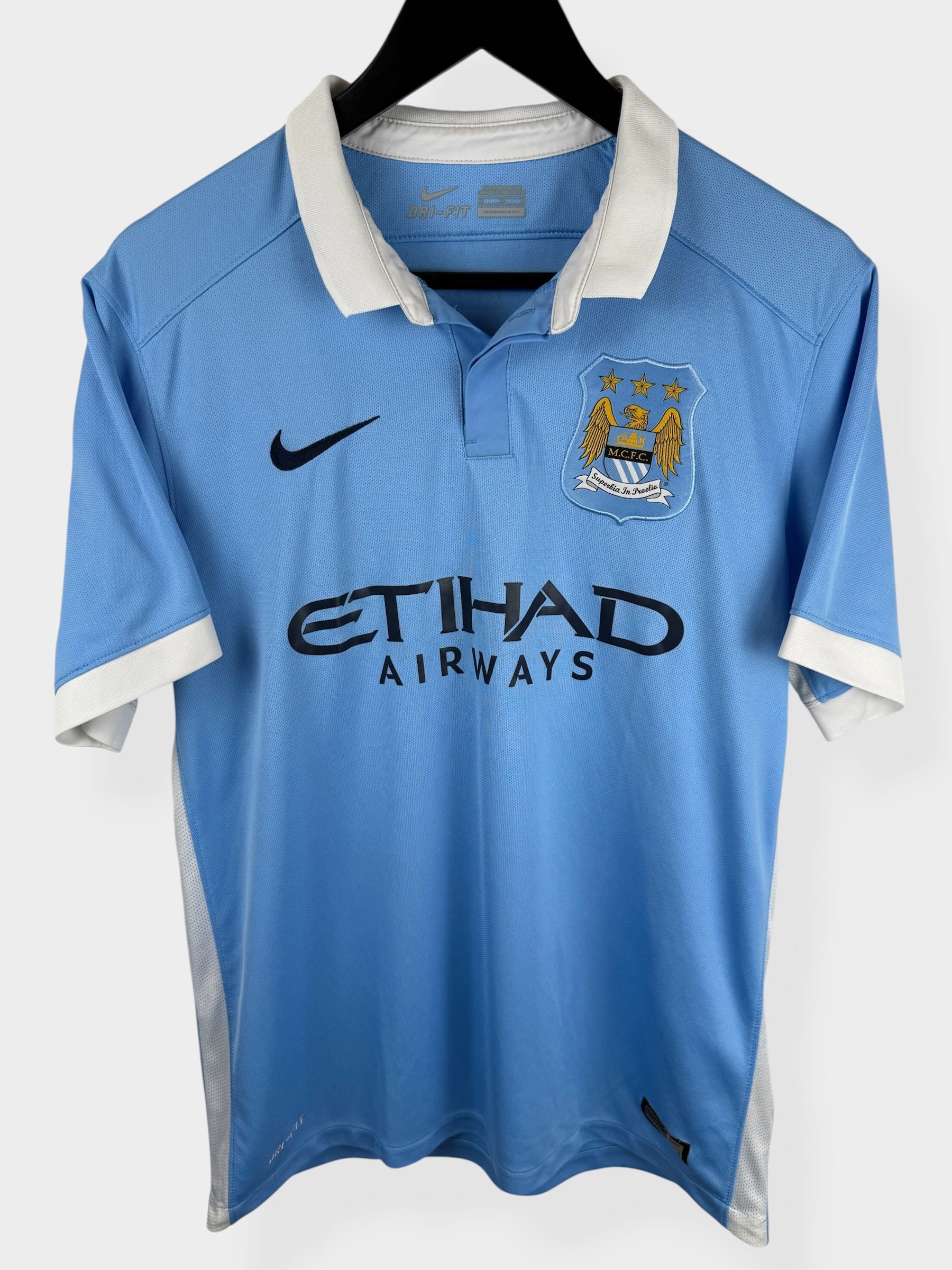 2015-16 MANCHESTER CITY HOME SHIRT SILVA #21 M