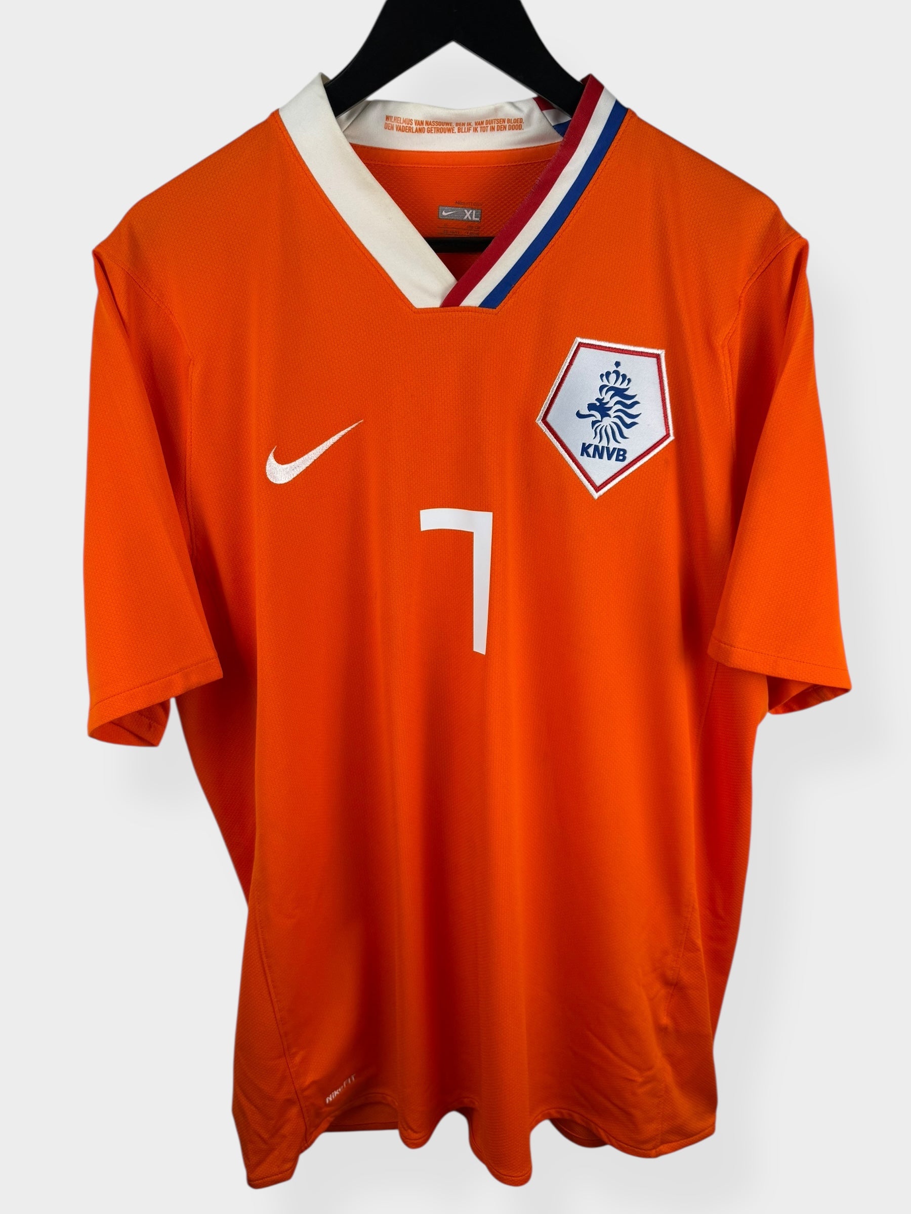 2008-10 NETHERLANDS HOME SHIRT V. PERSIE #7 XL - Authentic Football Club