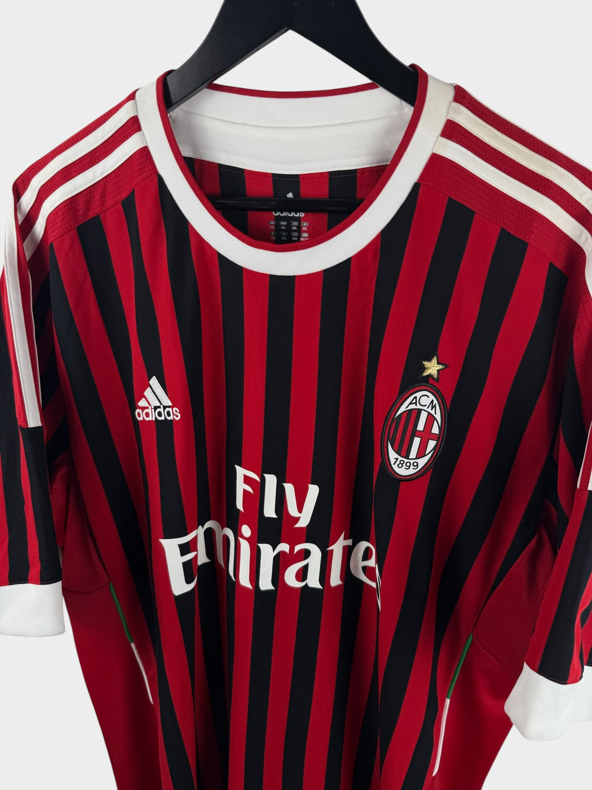 2011-12 AC MILAN HEIMTRIKOT IBRAHIMOVIC #11 XXL