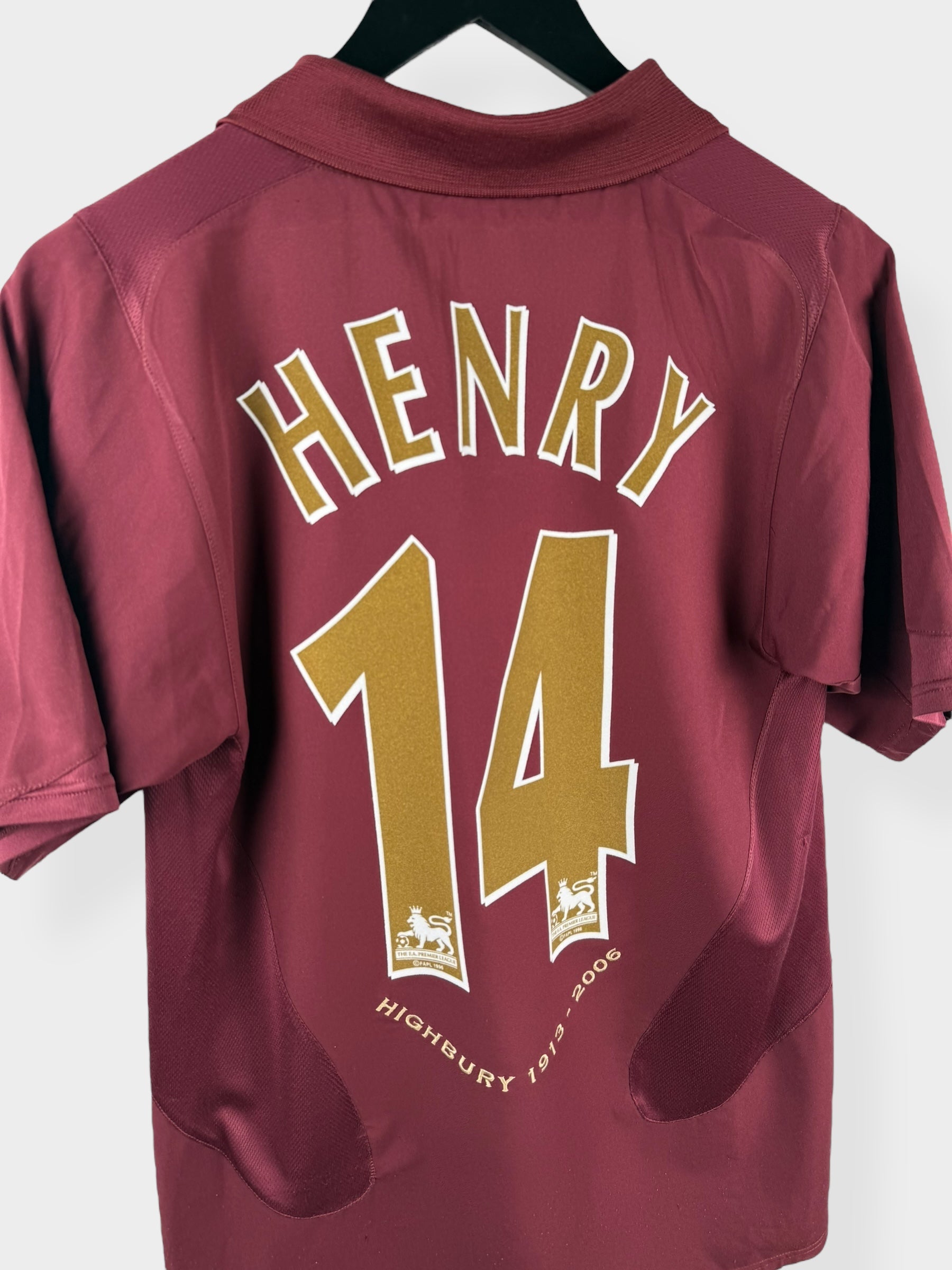 2005-06 ARSENAL HIGHBURY THUISSHIRT HENRY #14 S