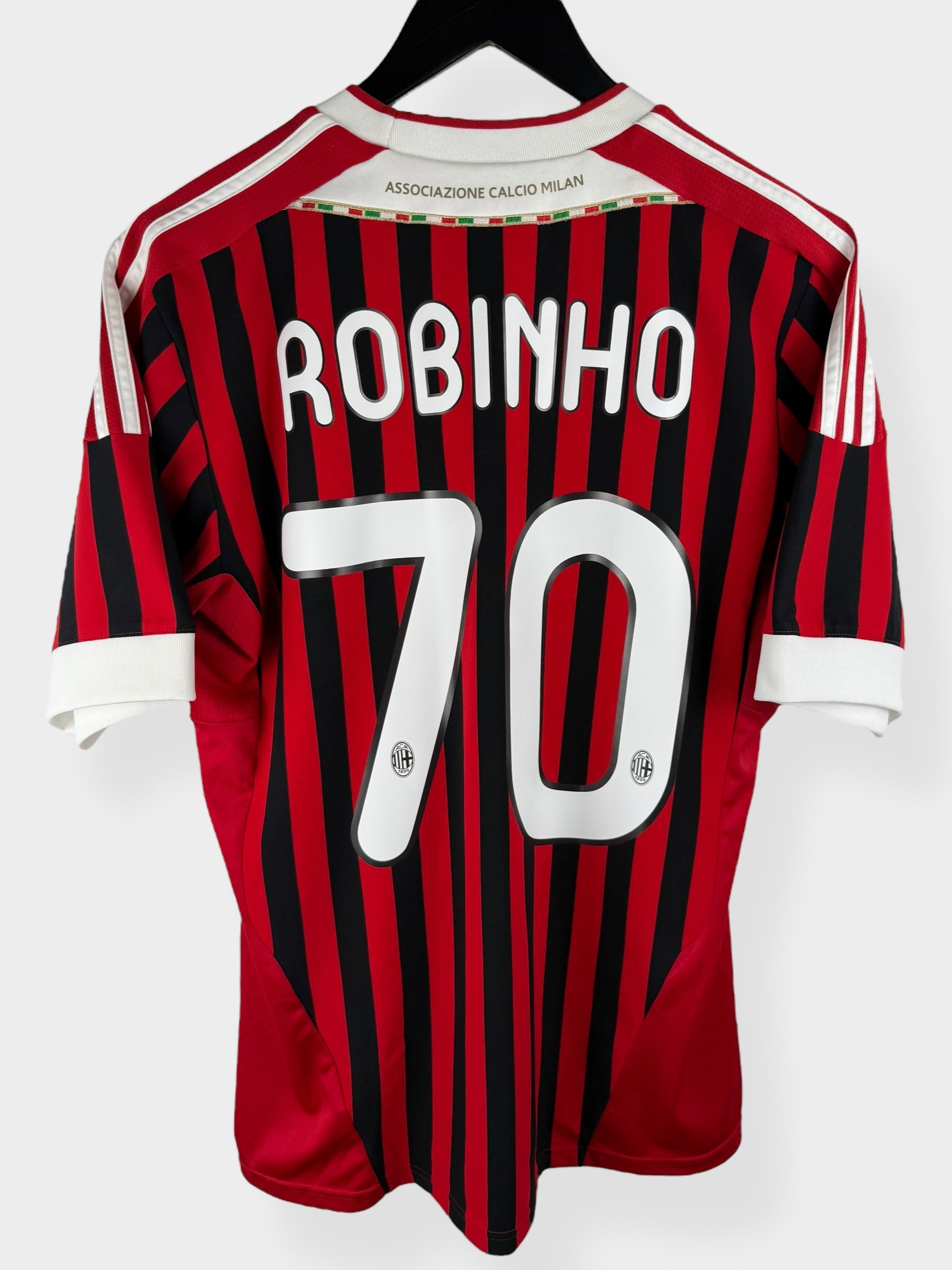 2011-12 AC MILAN HOME SHIRT ROBINHO #70 M