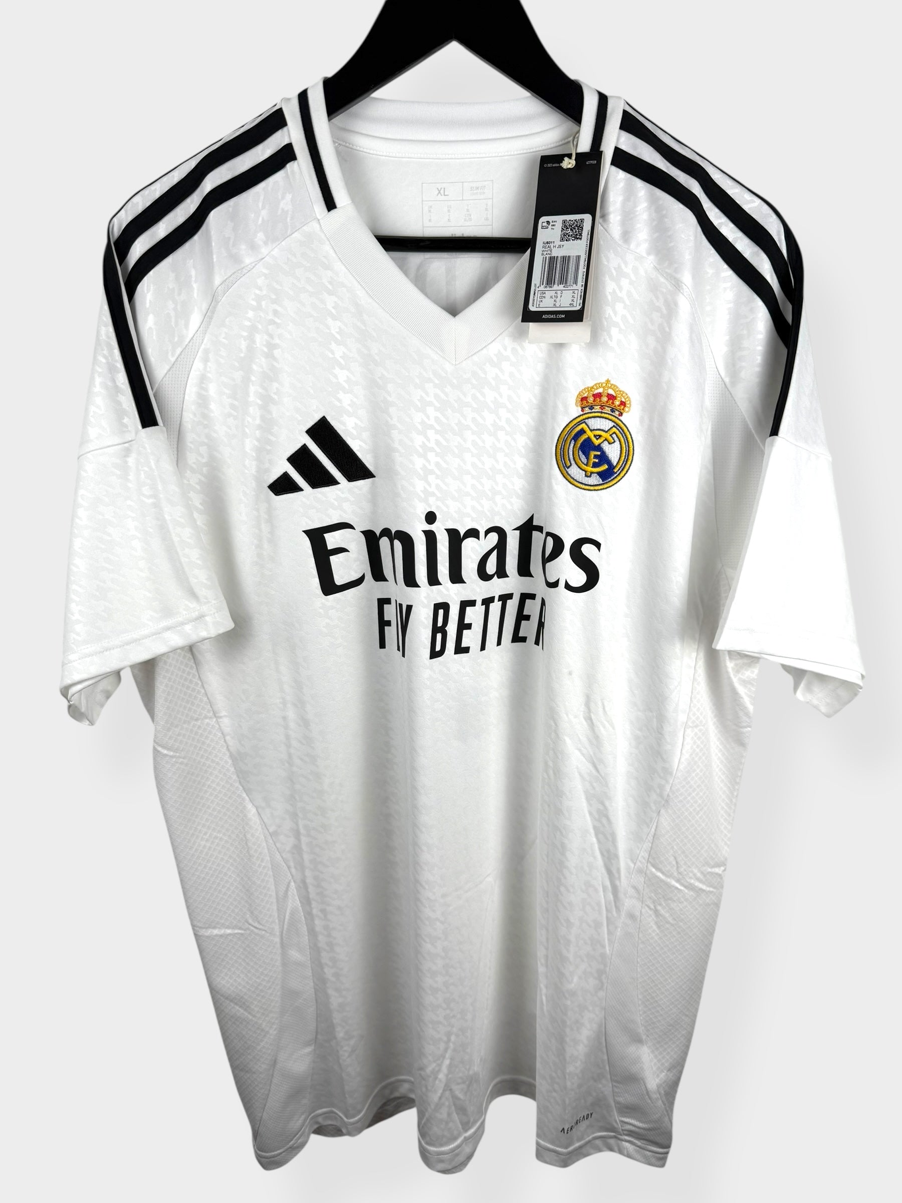 2024-25 REAL MADRID HOME SHIRT MBAPPE #9 XL