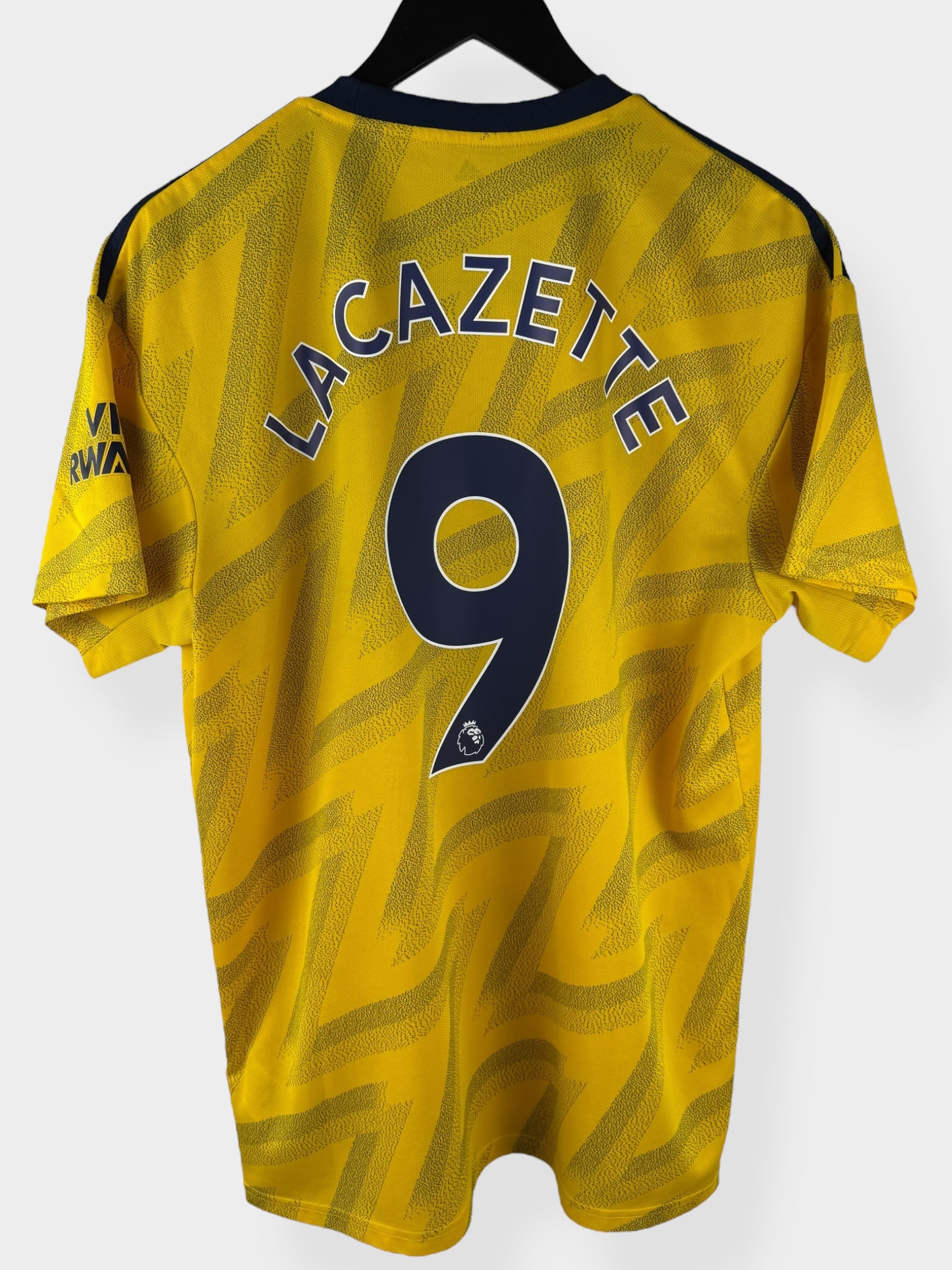 2019-20 ARSENAL AWAY SHIRT LACAZETTE #9 L