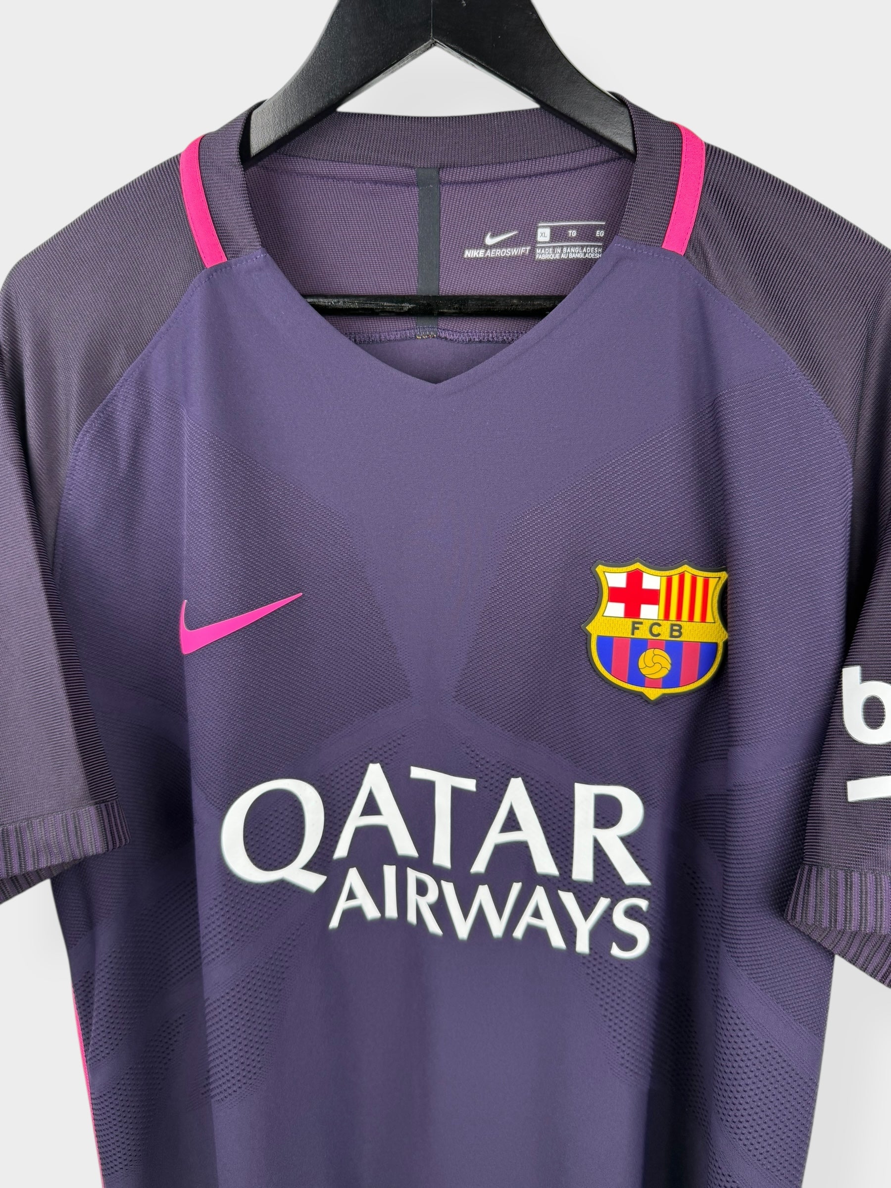 2016-17 BARCELONA UITSHIRT SPELEREDITIE SUAREZ #9