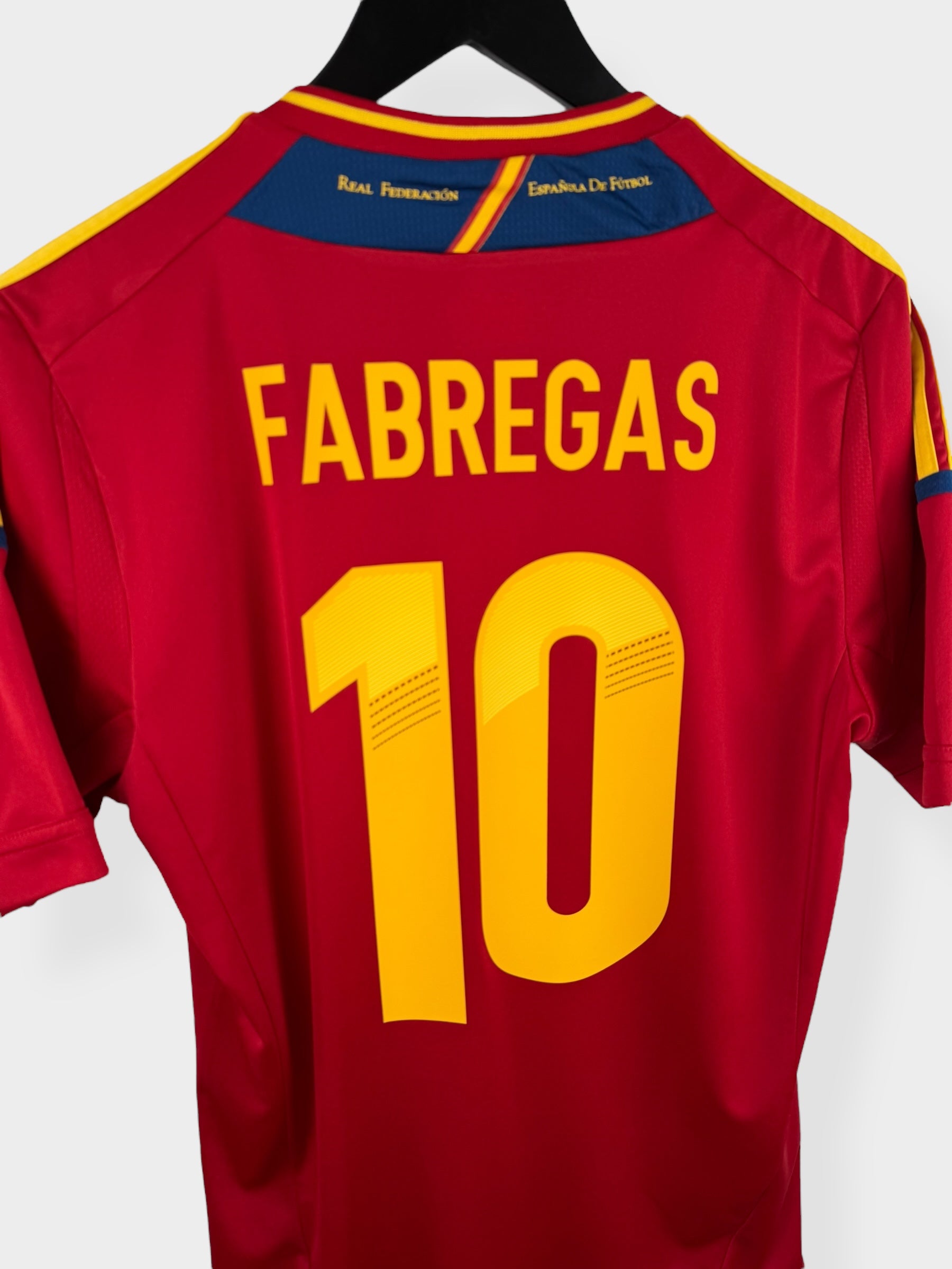 2011-12 SPAIN HOME SHIRT FABREGAS #10 S