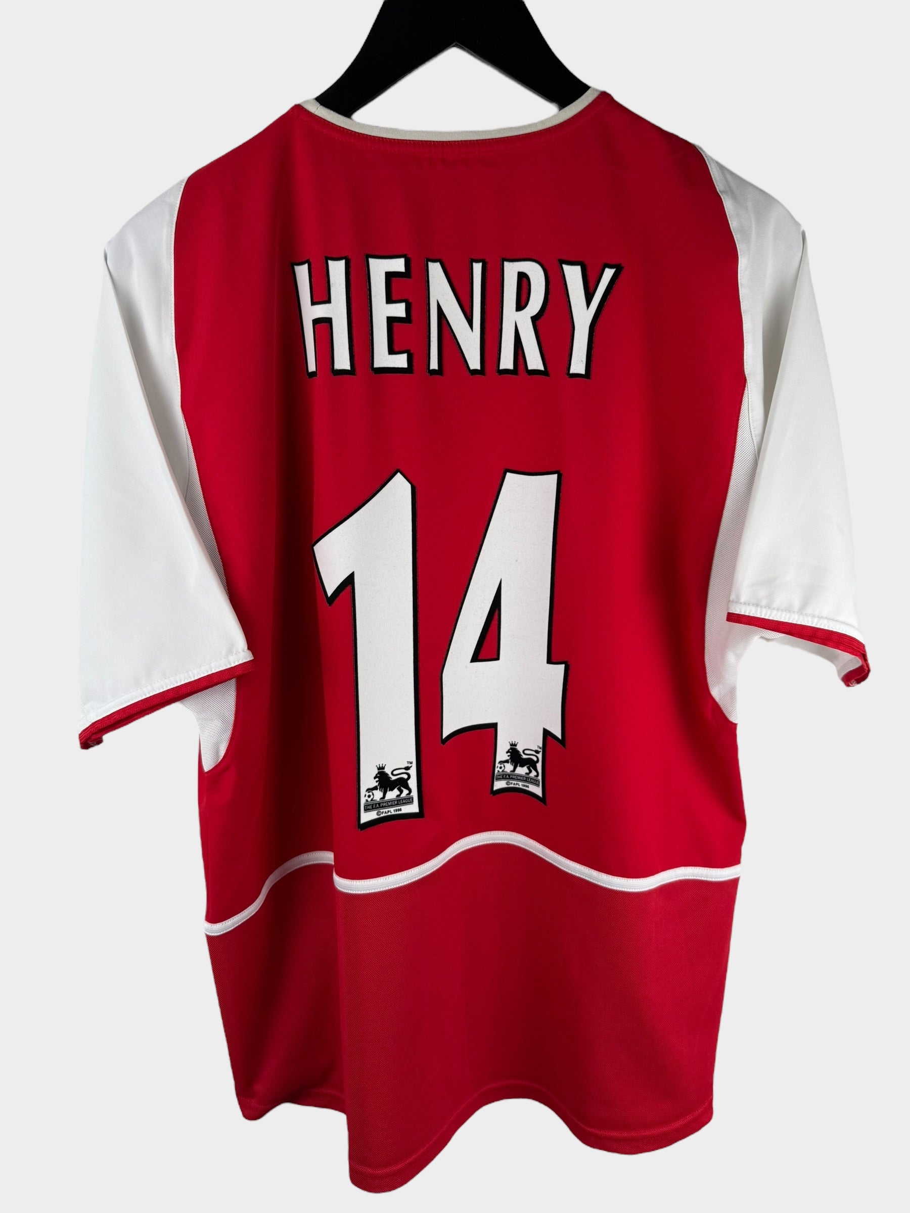 2002-04 ARSENAL HOME SHIRT HENRY #14 M