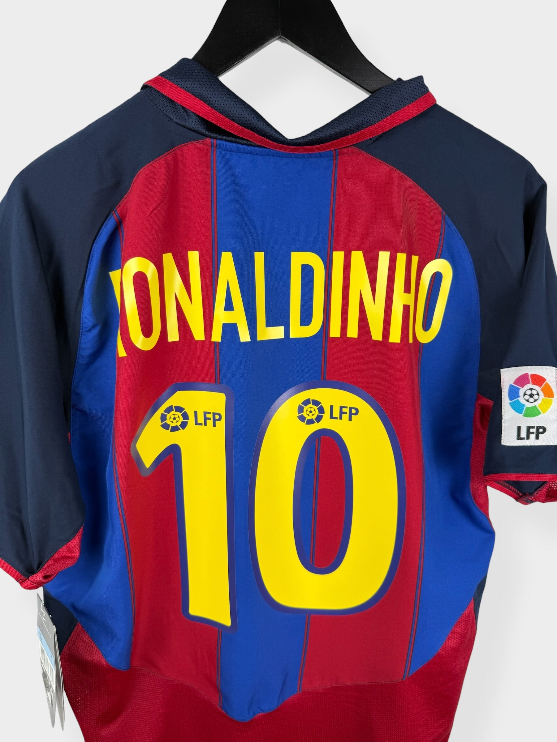 2003-04 BARCELONA HEIMTRIKOT RONALDINHO #10 M