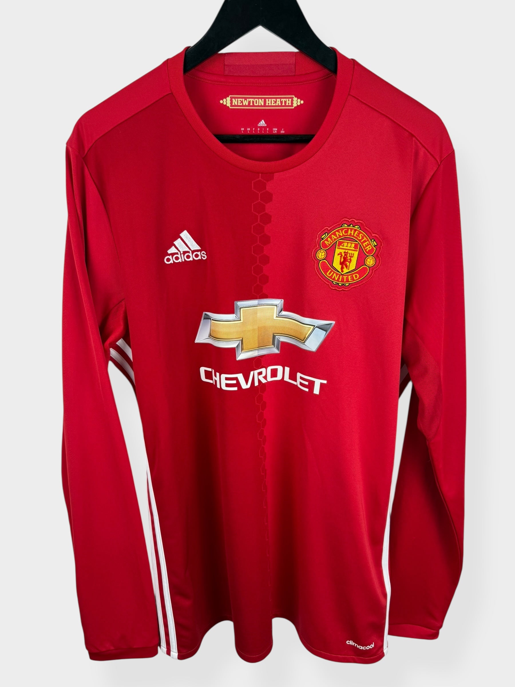 2016-17 MANCHESTER UNITED HEIMTRIKOT LS ROONEY #10 L