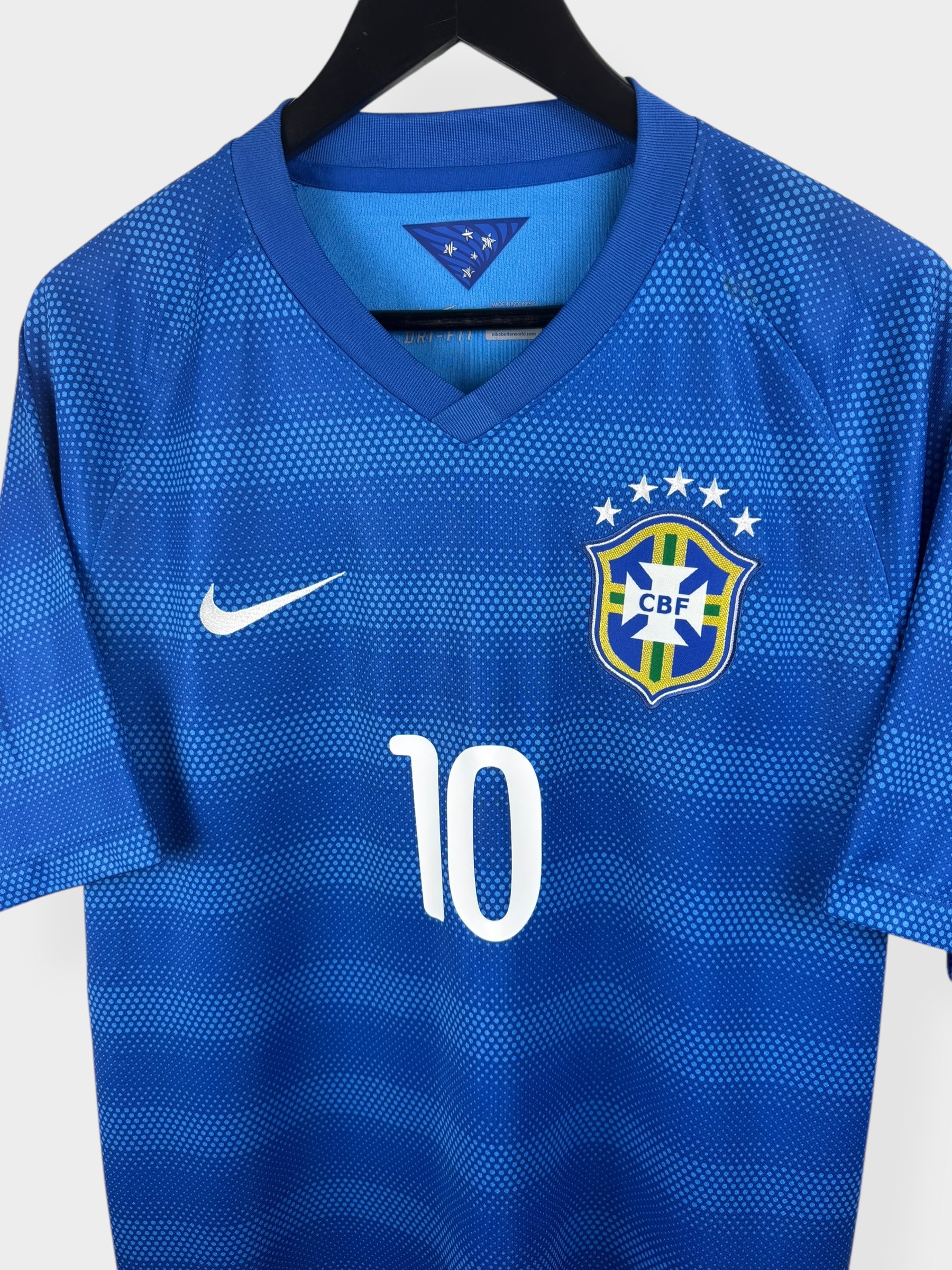 2014-15 BRAZIL AWAY SHIRT NEYMAR JR #10 L - Authentic Football Club