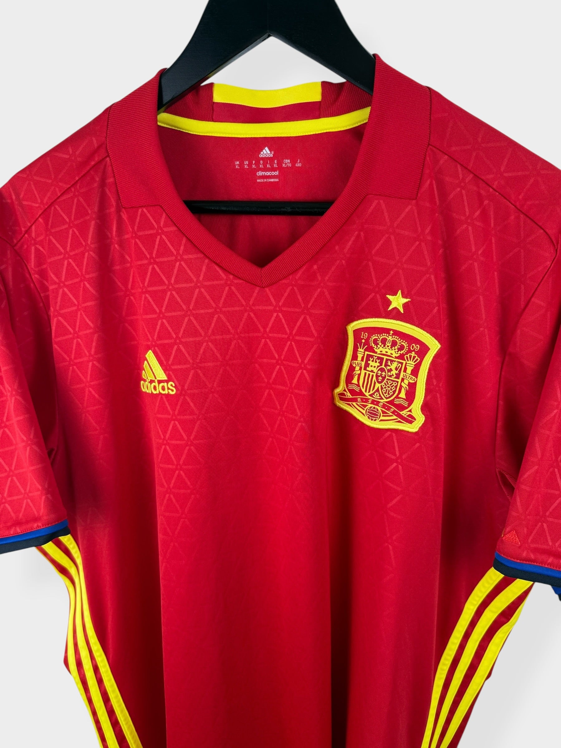 2016-17 SPAIN HOME SHIRT XL