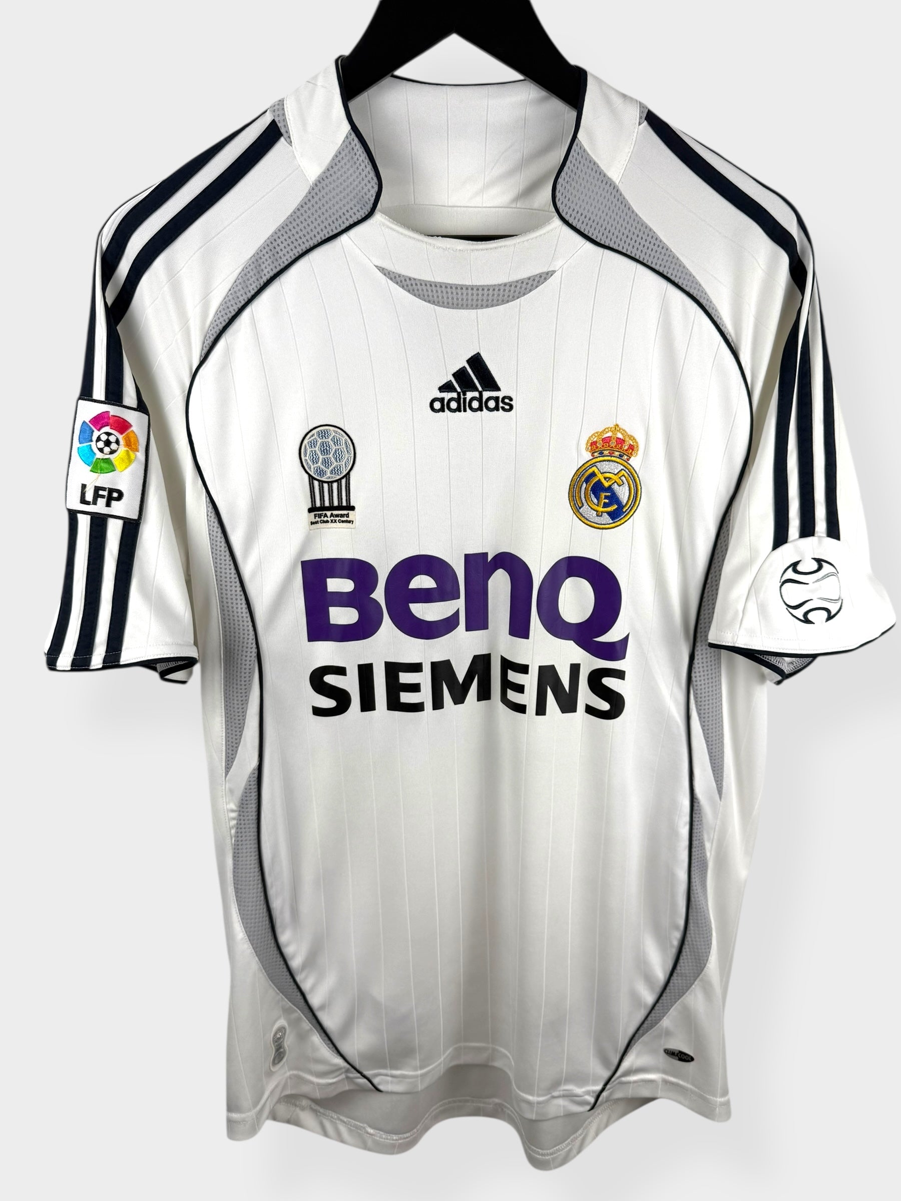 2006-07 REAL MADRID HOME SHIRT R. CARLOS #3 S - Authentic Football Club