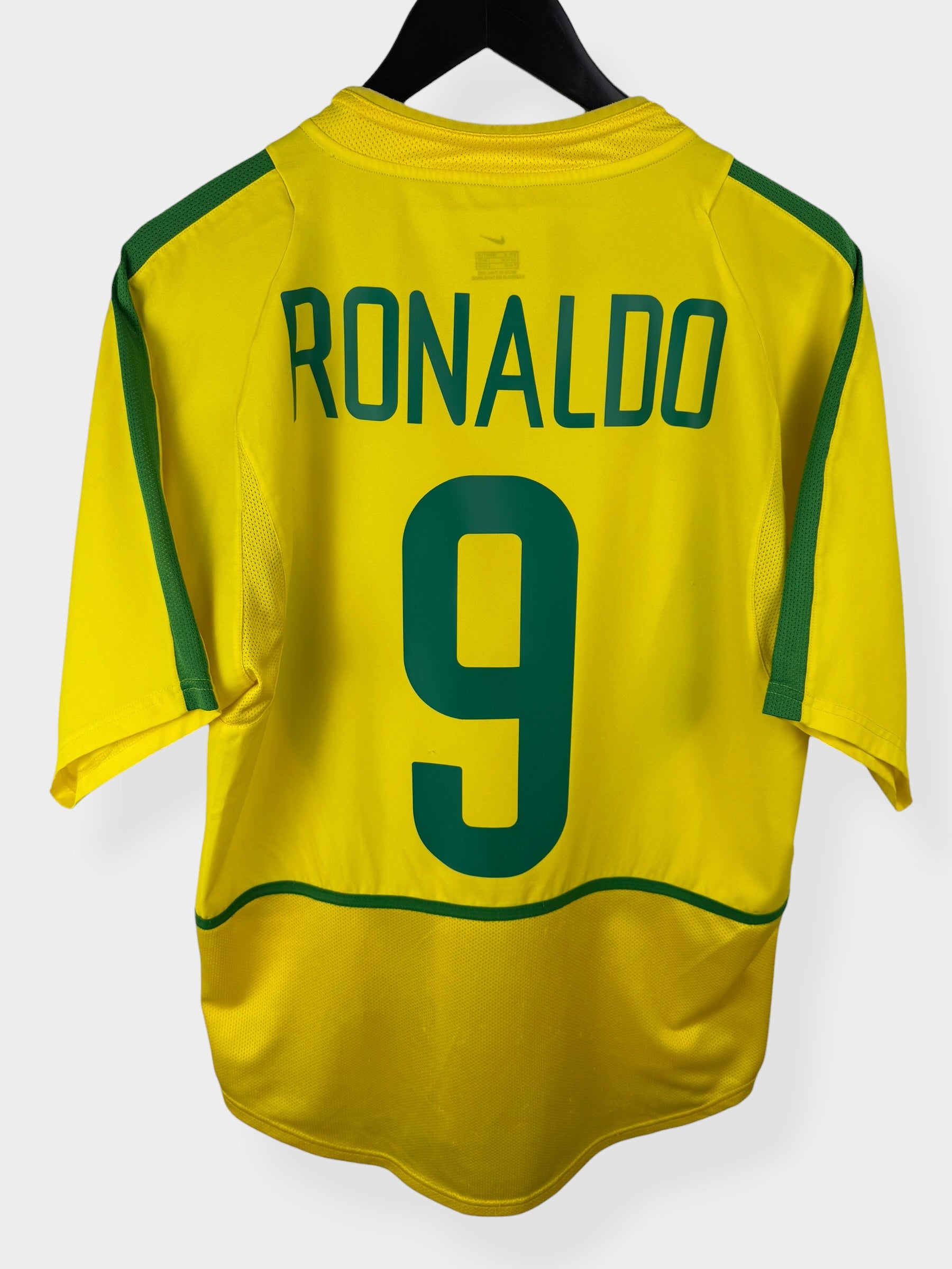MAILLOT DOMICILE BRÉSIL 2002-04 RONALDO #9 M
