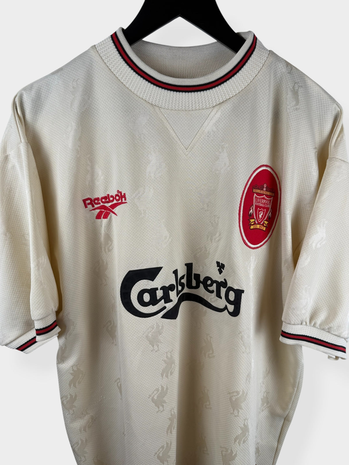 1996-97 LIVERPOOL AWAY SHIRT L