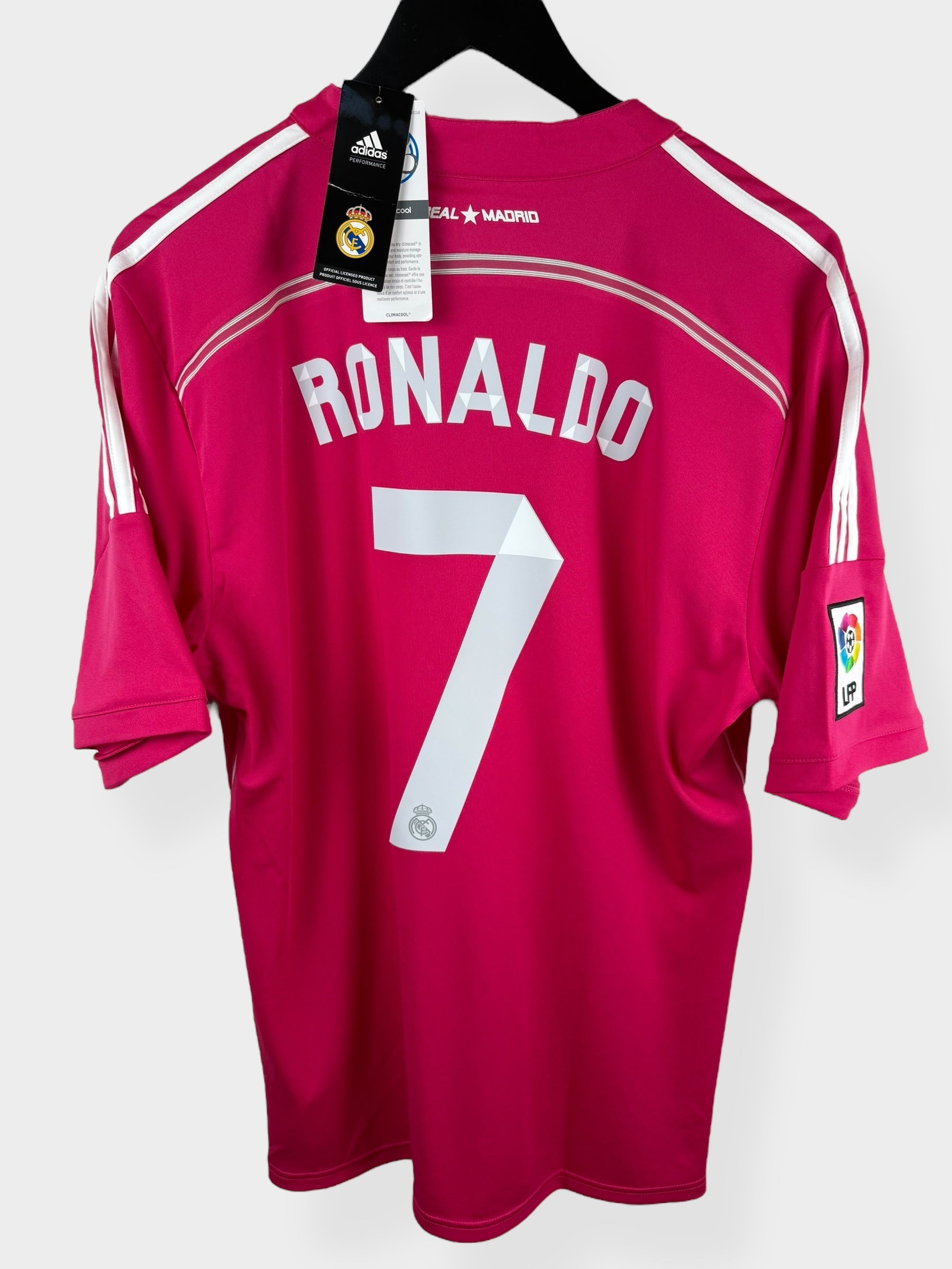 2014-15 REAL MADRID AWAY SHIRT RONALDO #7 L - Authentic Football Club