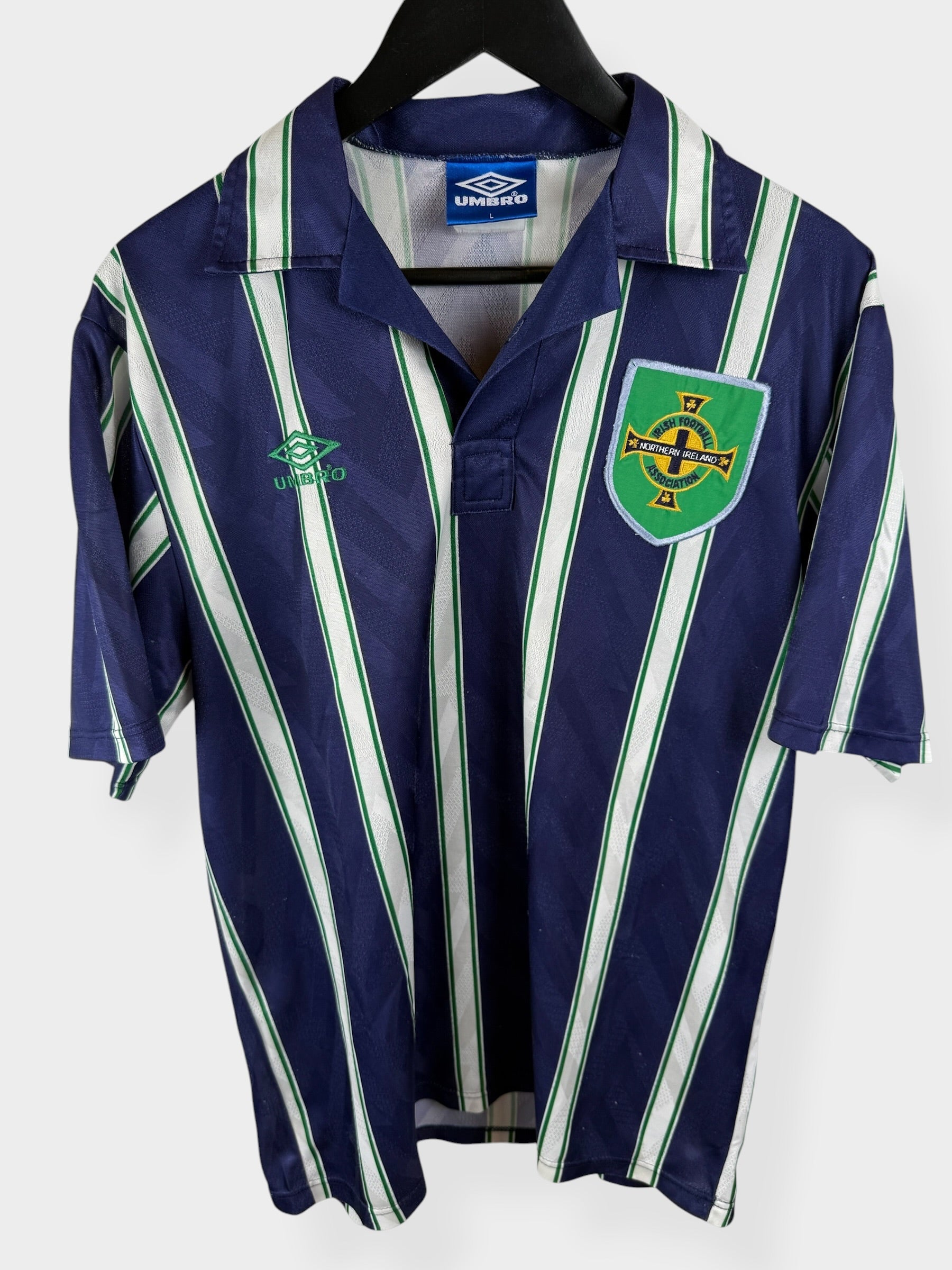 1992-94 NORTHERN IRELAND AWAY SHIRT L