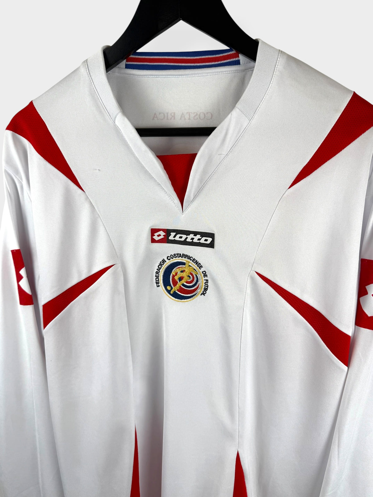 2007 COSTA RICA AWAY SHIRT LS L - Authentic Football Club