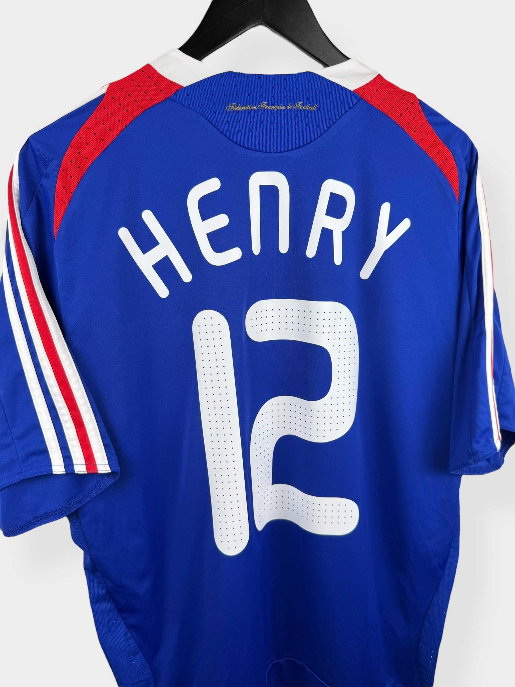 2007-08 FRANCE HOME SHIRT HENRY #12 L