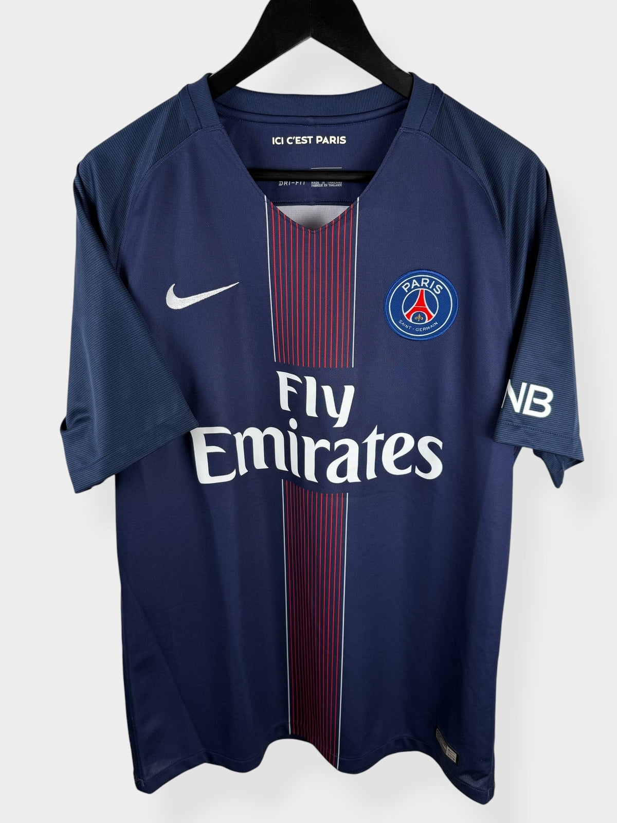 2016-17 PARIS SAINT-GERMAIN HOME SHIRT IBRAHIMOVIC #10 L