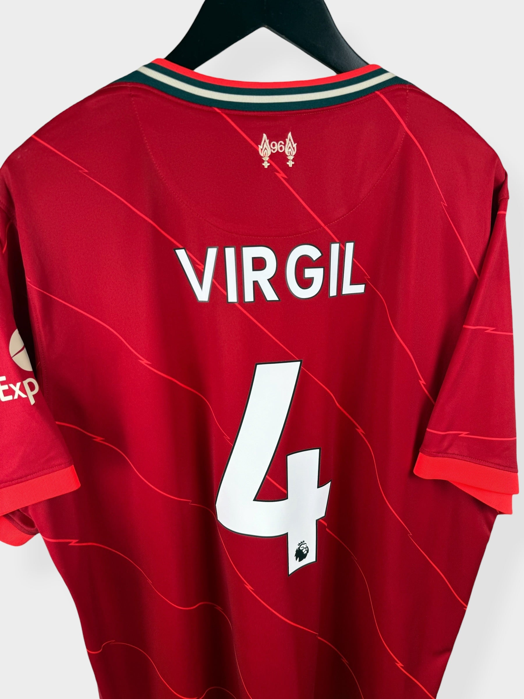2021-22 LIVERPOOL HEIMTRIKOT VIRGIL #4 XXL