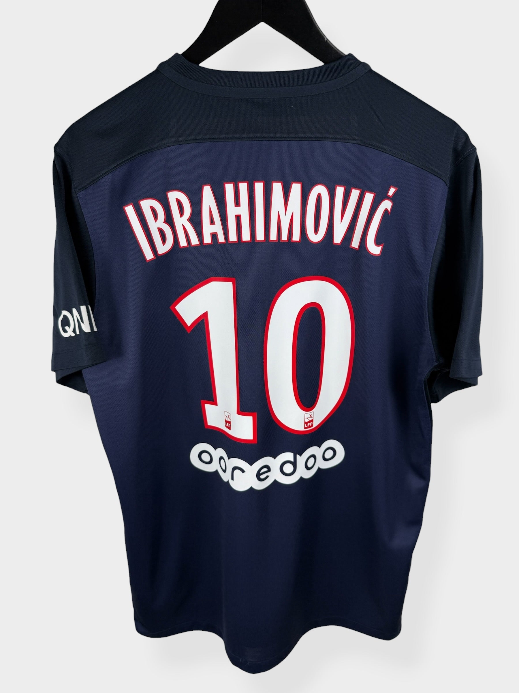 2015-16 PARIS SAINT-GERMAIN HOME SHIRT IBRAHIMOVIC #10 L
