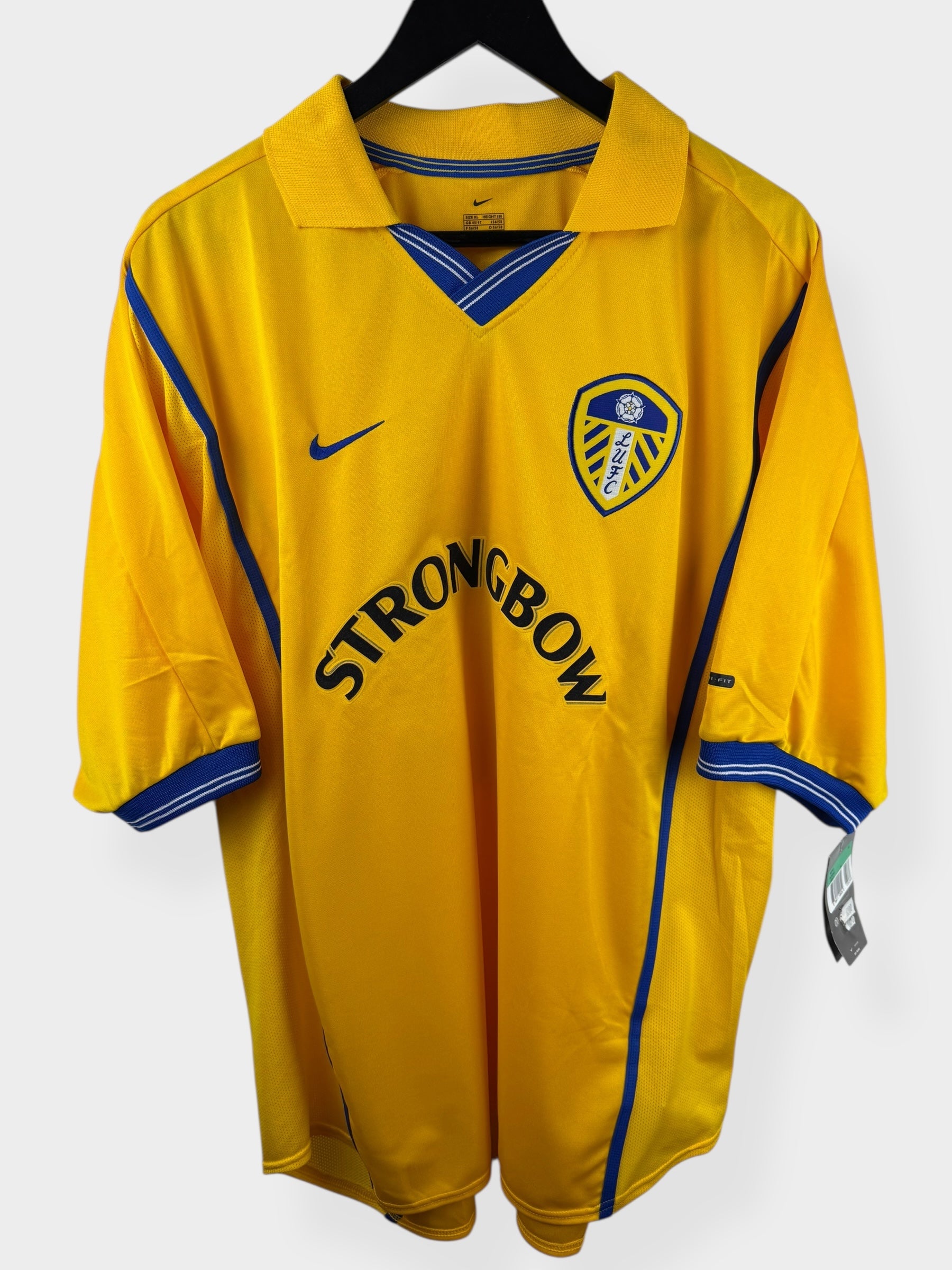 2000-02 LEEDS UNITED AWAY SHIRT FERDINAND #29 XL