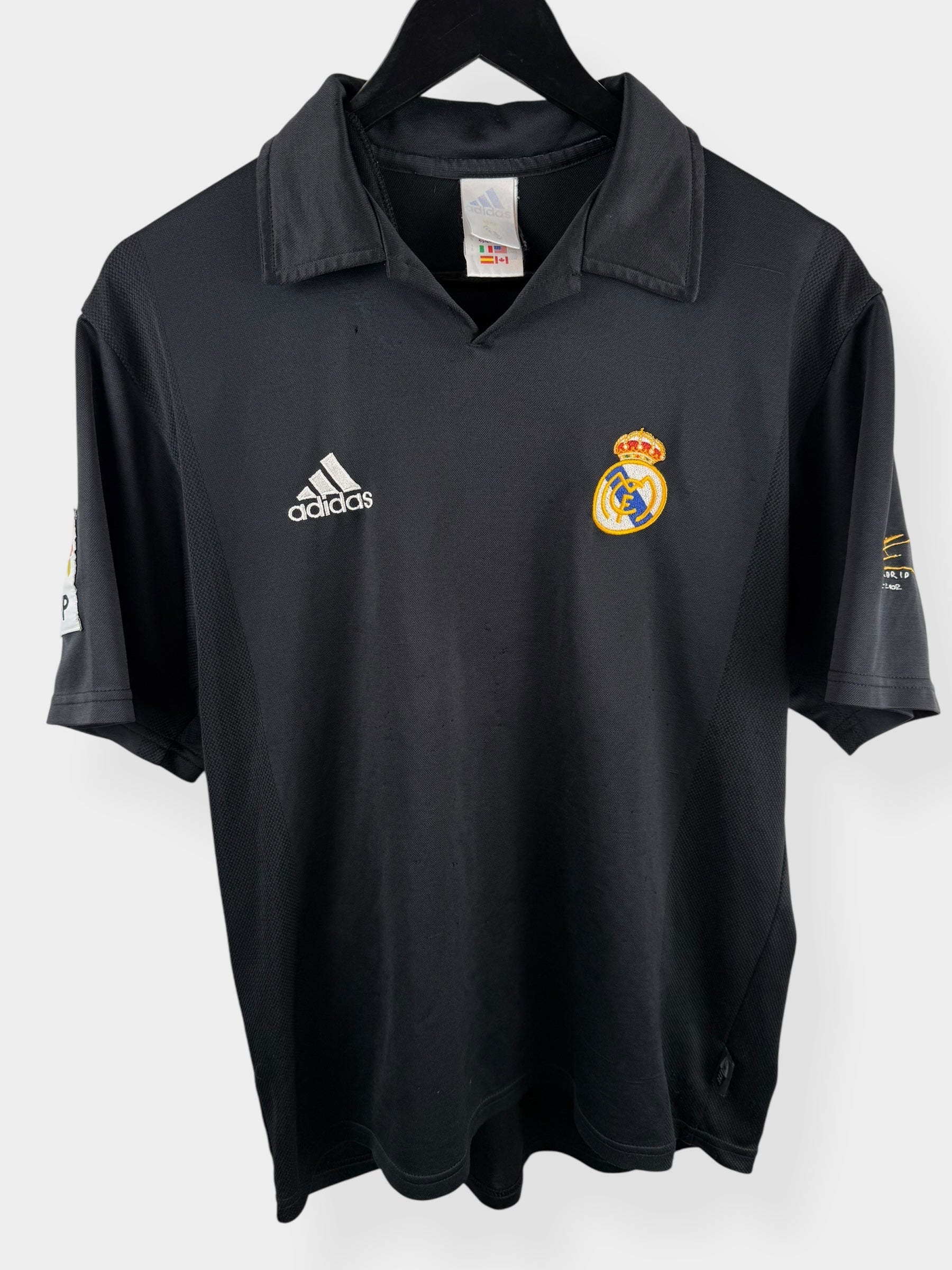 2002-03 REAL MADRID AWAY SHIRT ZIDANE #5 S - 156651